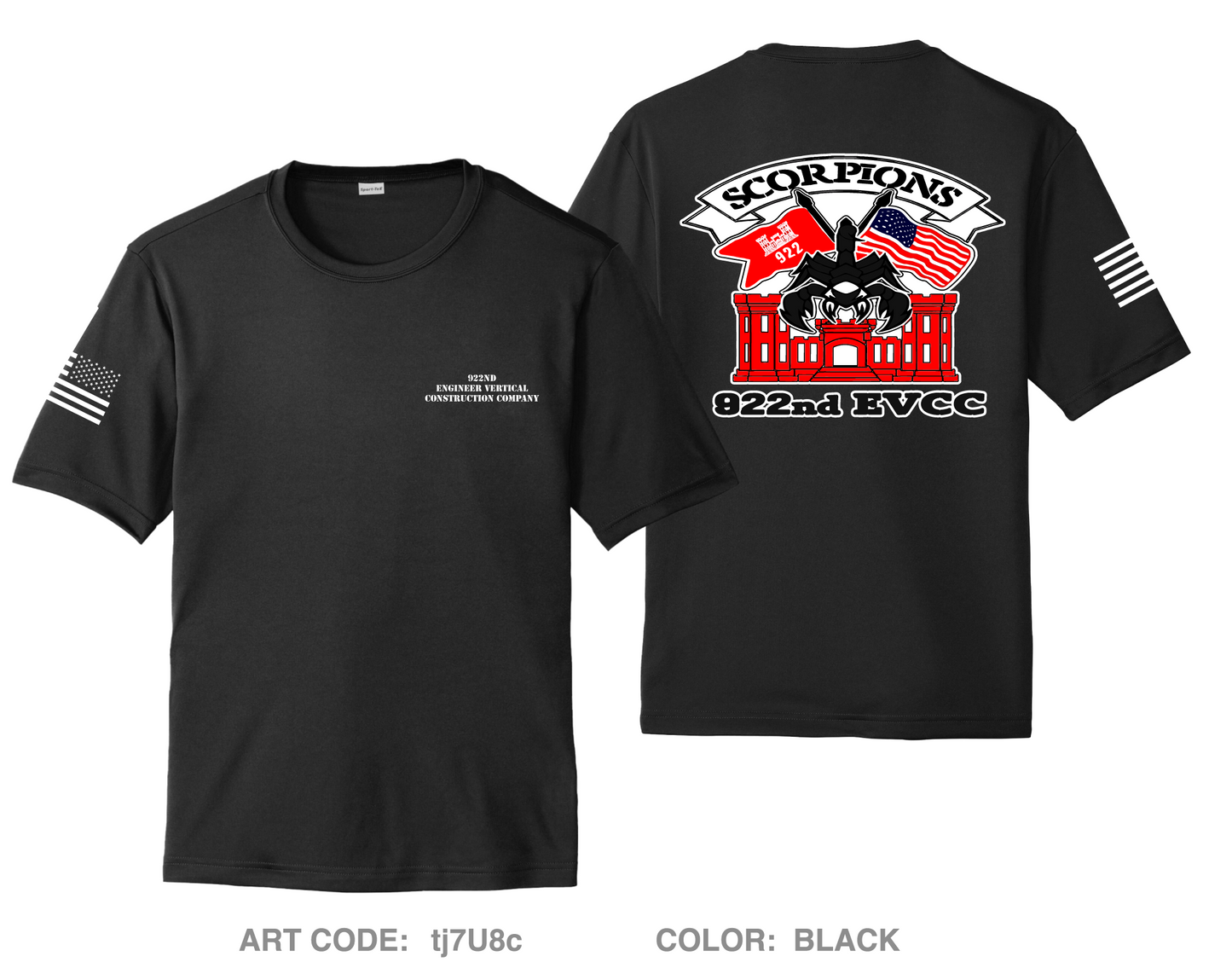 922nd EVCC Hi-Tech Performance Unisex SS Tee - tj7U8c