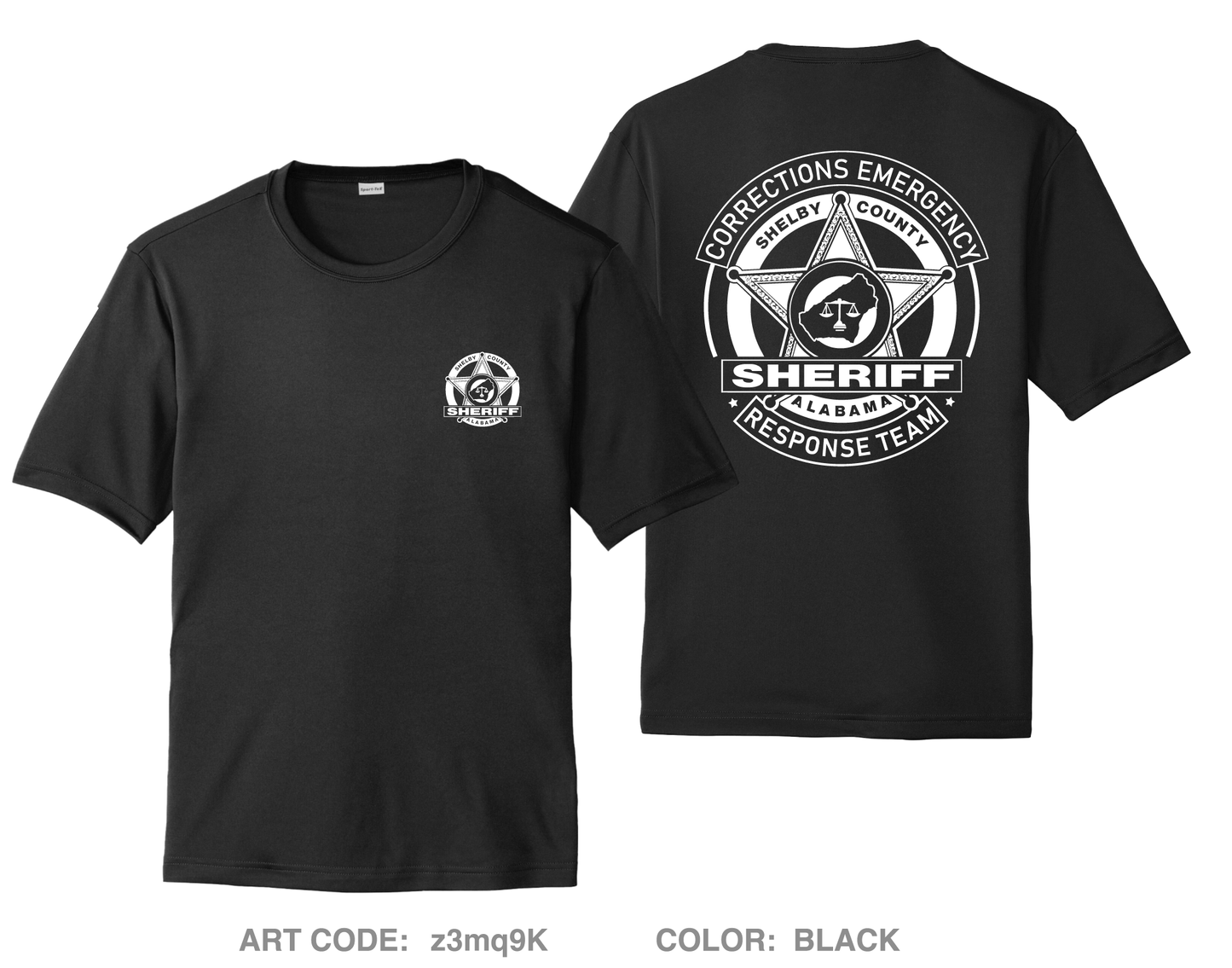 Shelby County CERT Hi-Tech Performance Unisex SS Tee - z3mq9K