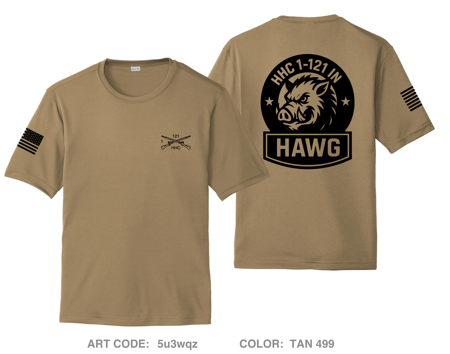 HHC/1-121 IN Hi-Tech Performance Unisex SS Tee - 5u3wqz