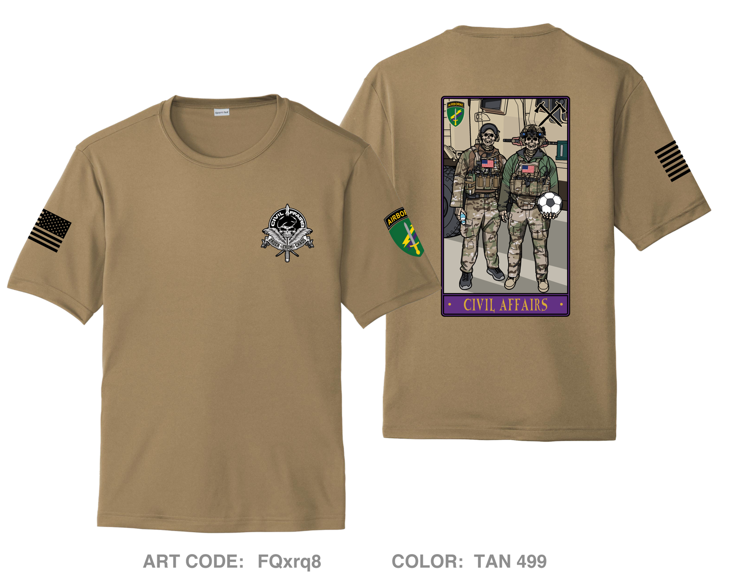 C/co 403rd CA BN Hi-Tech Performance Unisex SS Tee - FQxrq8