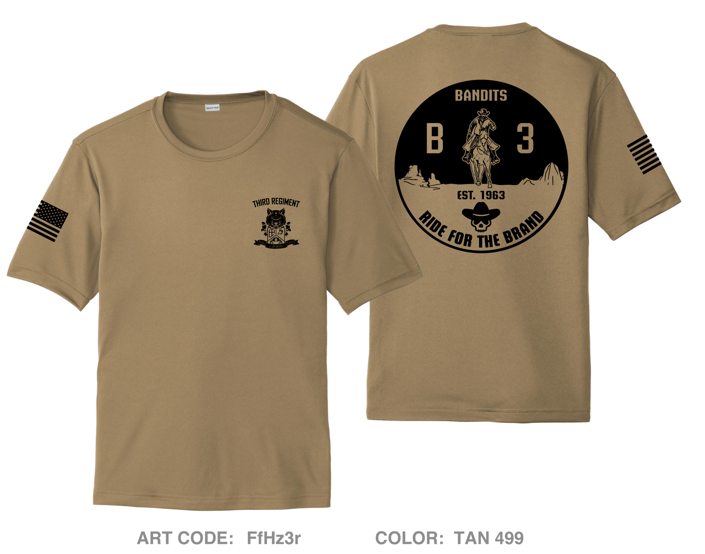 USCC B3 Fundraising Collection Hi-Tech Performance Unisex SS Tee - FfHz3r