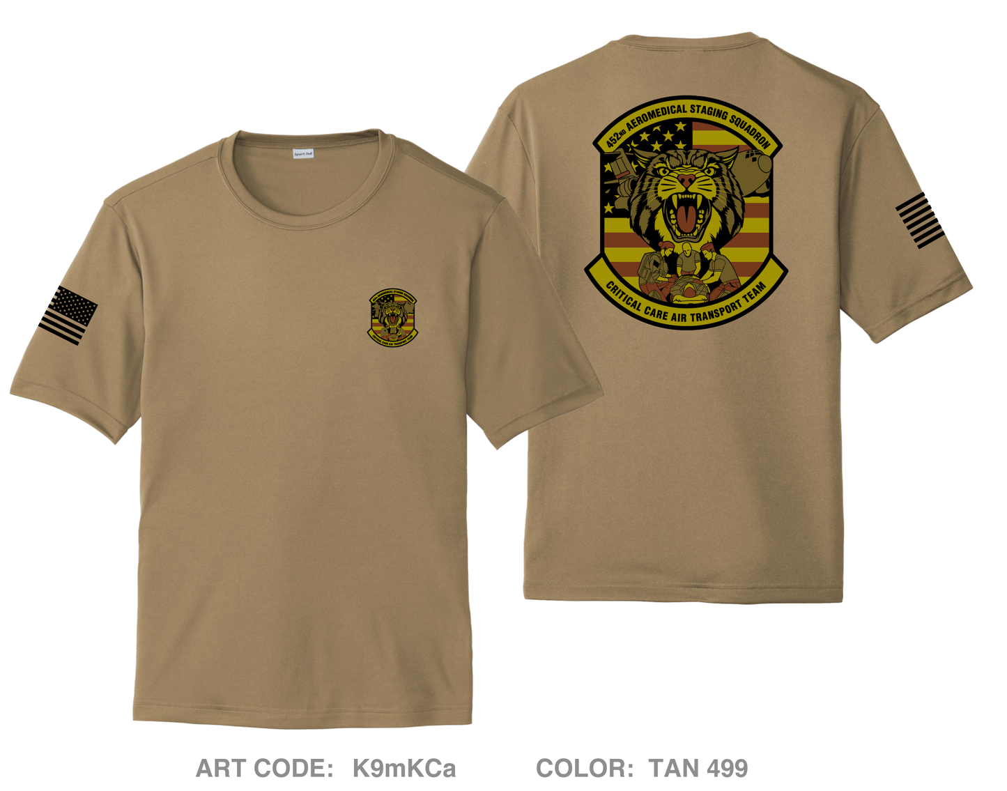 452nd CCATT Hi-Tech Performance Unisex SS Tee - K9mKCa