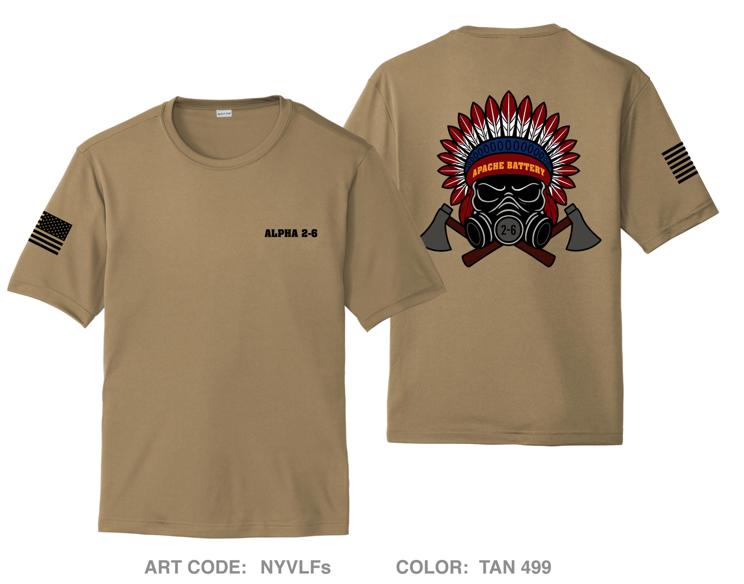 Alpha 2-6 ADA Hi-Tech Performance Unisex SS Tee - NYVLFs