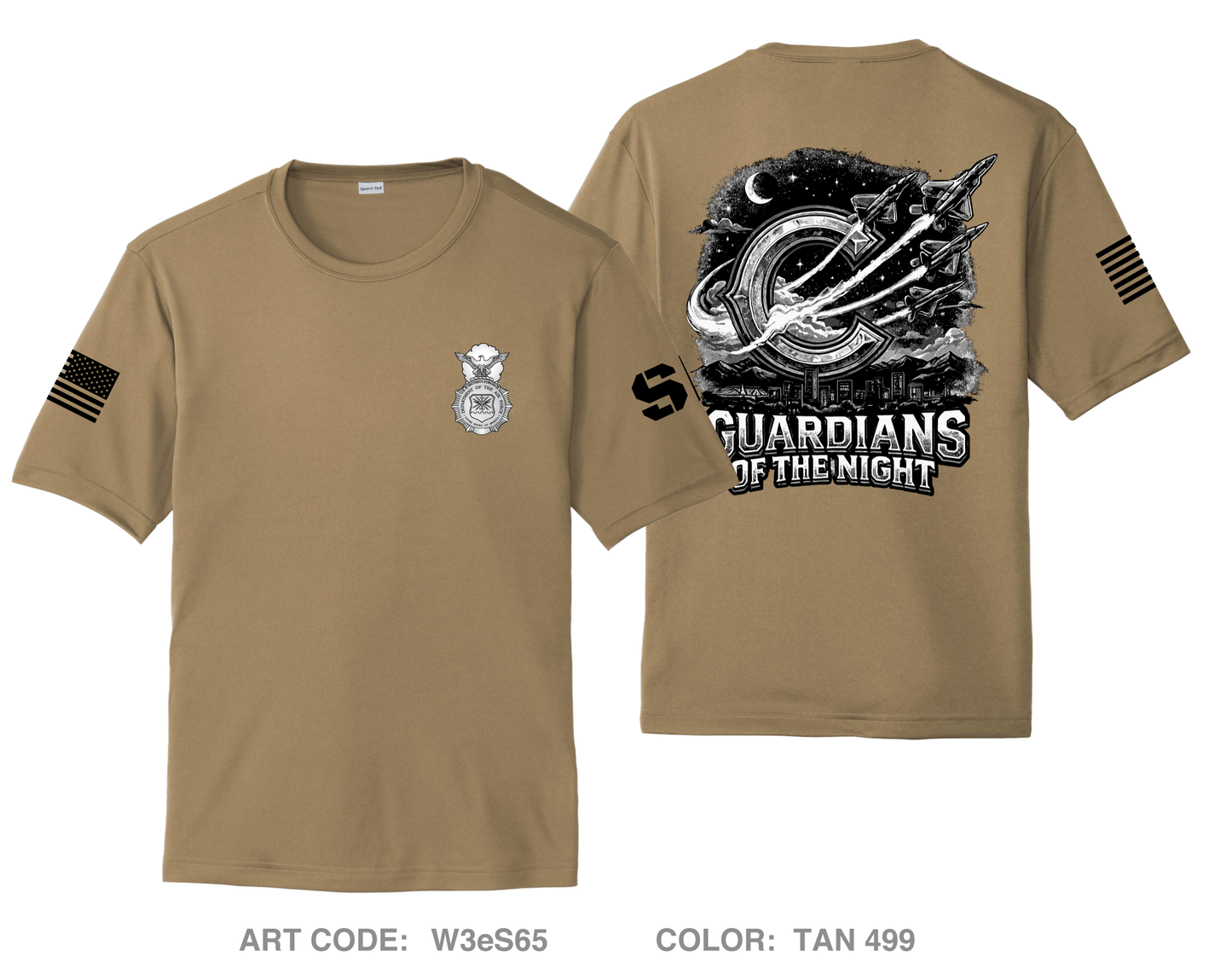 460th Hi-Tech Performance Unisex SS Tee - W3eS65