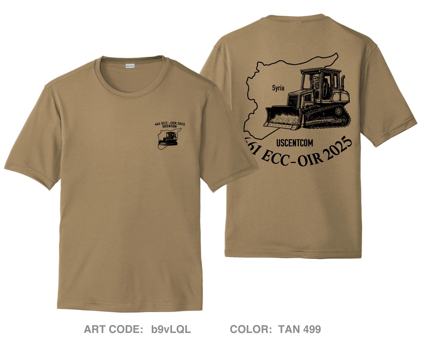661st ECC Hi-Tech Performance Unisex SS Tee - b9vLQL