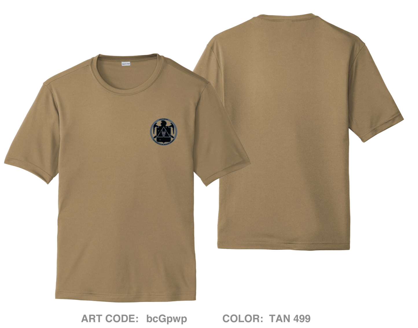 Dog Company, 1-32IN Hi-Tech Performance Unisex SS Tee - bcGpwp