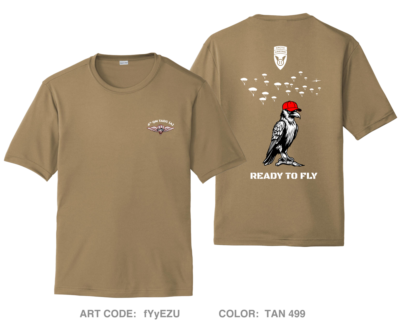 4th QM TADC (A) Hi-Tech Performance Unisex SS Tee - fYyEZU