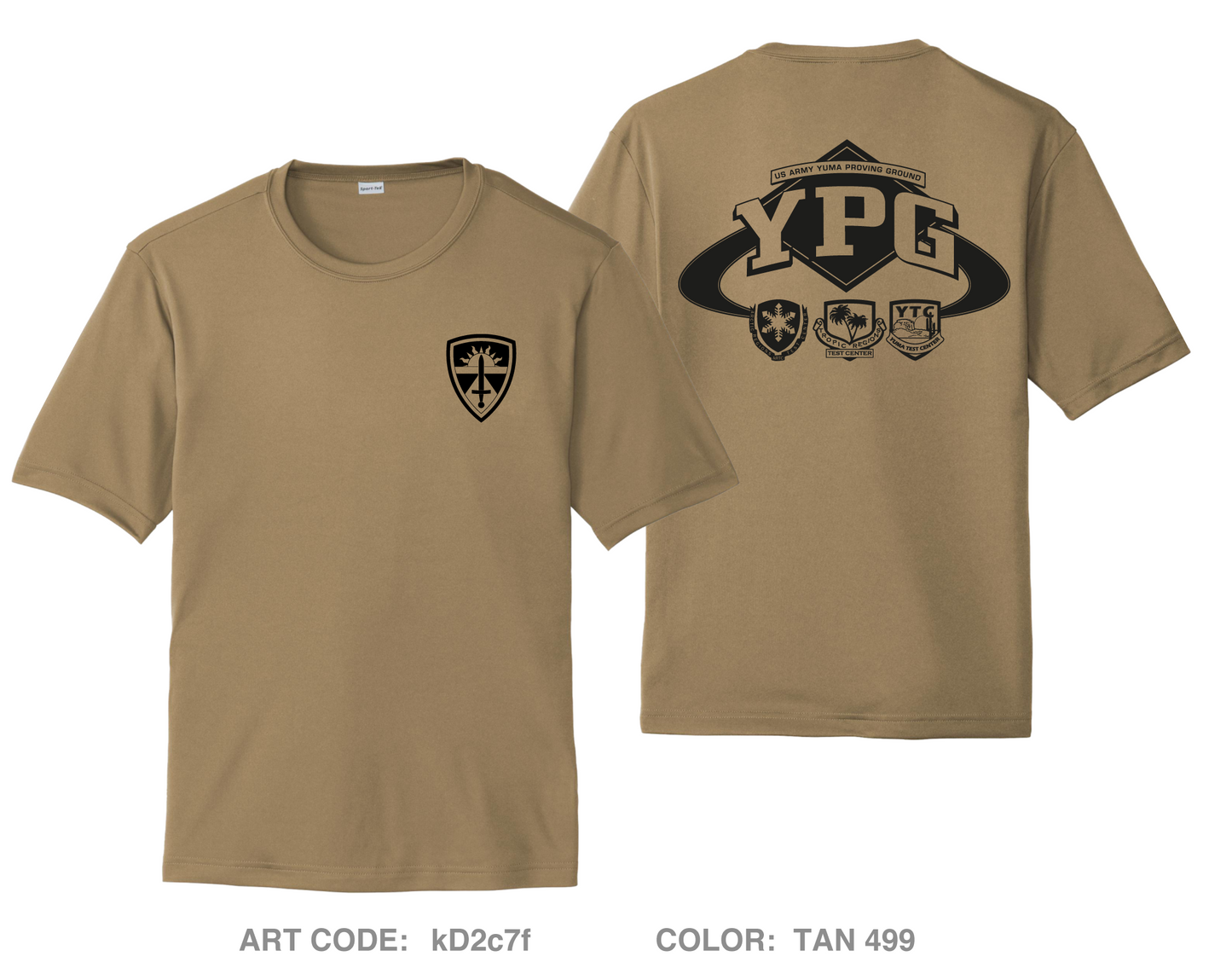 Yuma Proving Ground Hi-Tech Performance Unisex SS Tee - kD2c7f