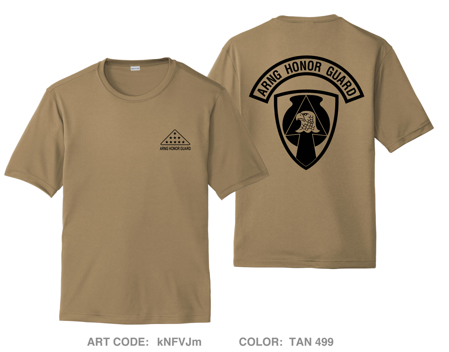 Iowa Funeral Honors Hi-Tech Performance Unisex SS Tee - kNFVJm
