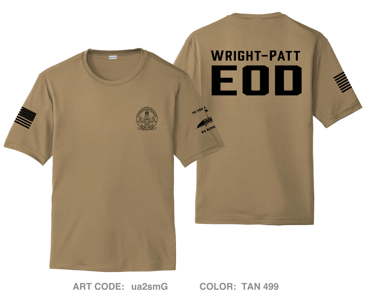 788 EOD Wright-Patterson AFB Hi-Tech Performance Unisex SS Tee - ua2smG
