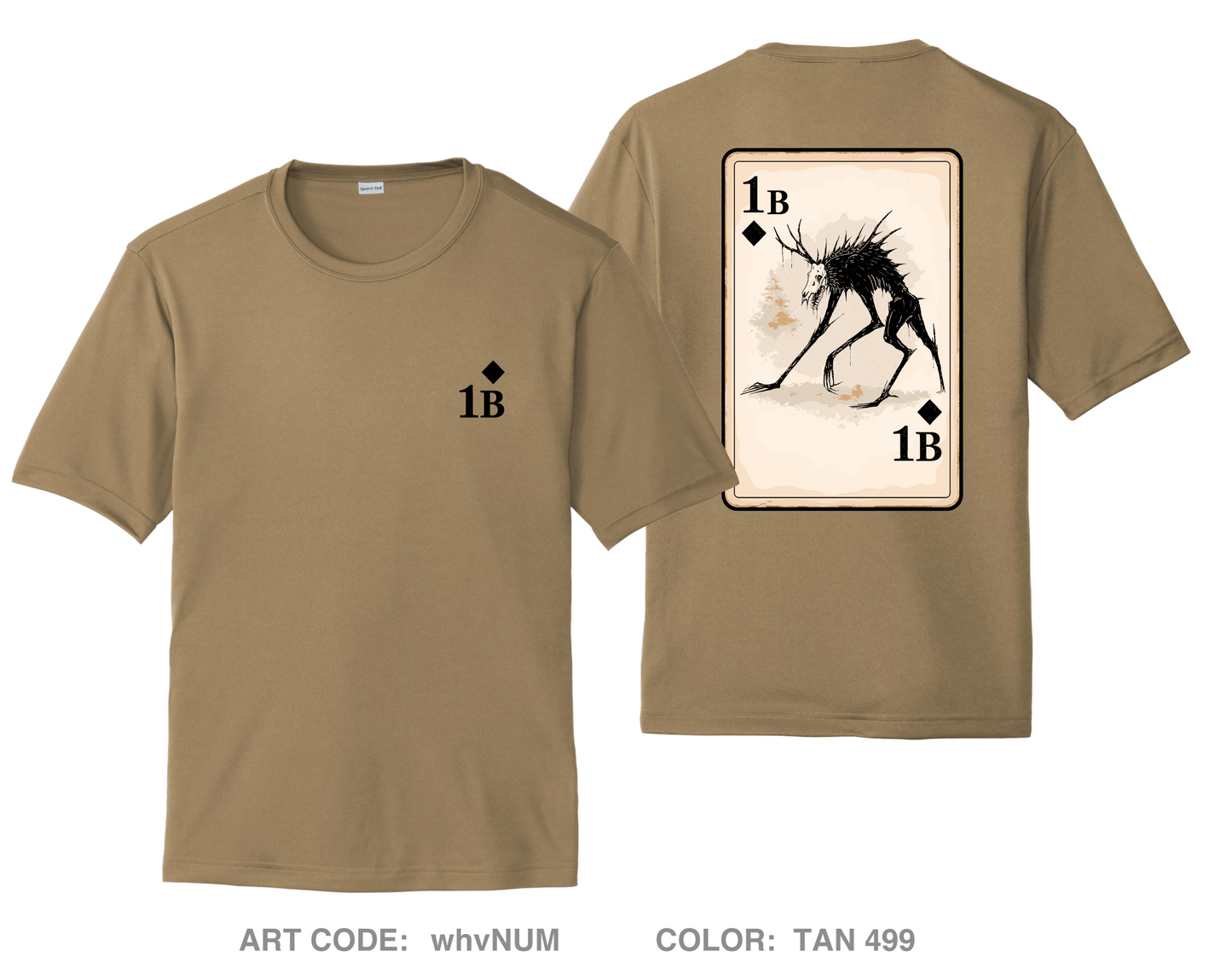 1B Hi-Tech Performance Unisex SS Tee - whvNUM