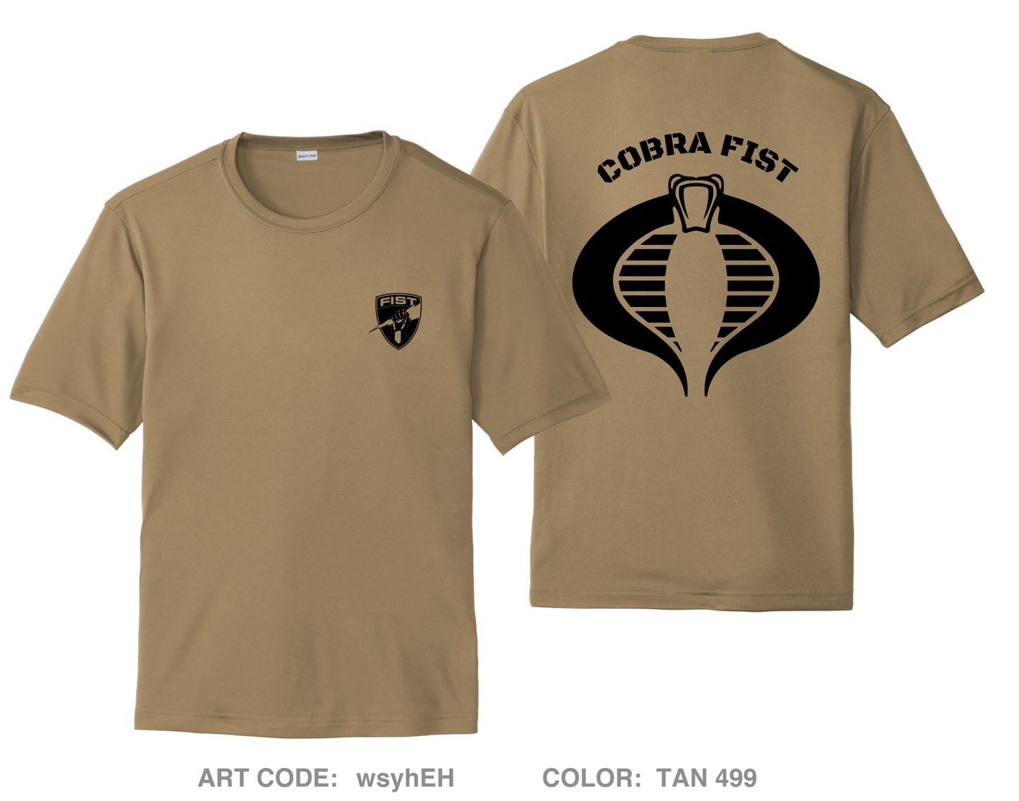 1-502 FIST Hi-Tech Performance Unisex SS Tee - wsyhEH
