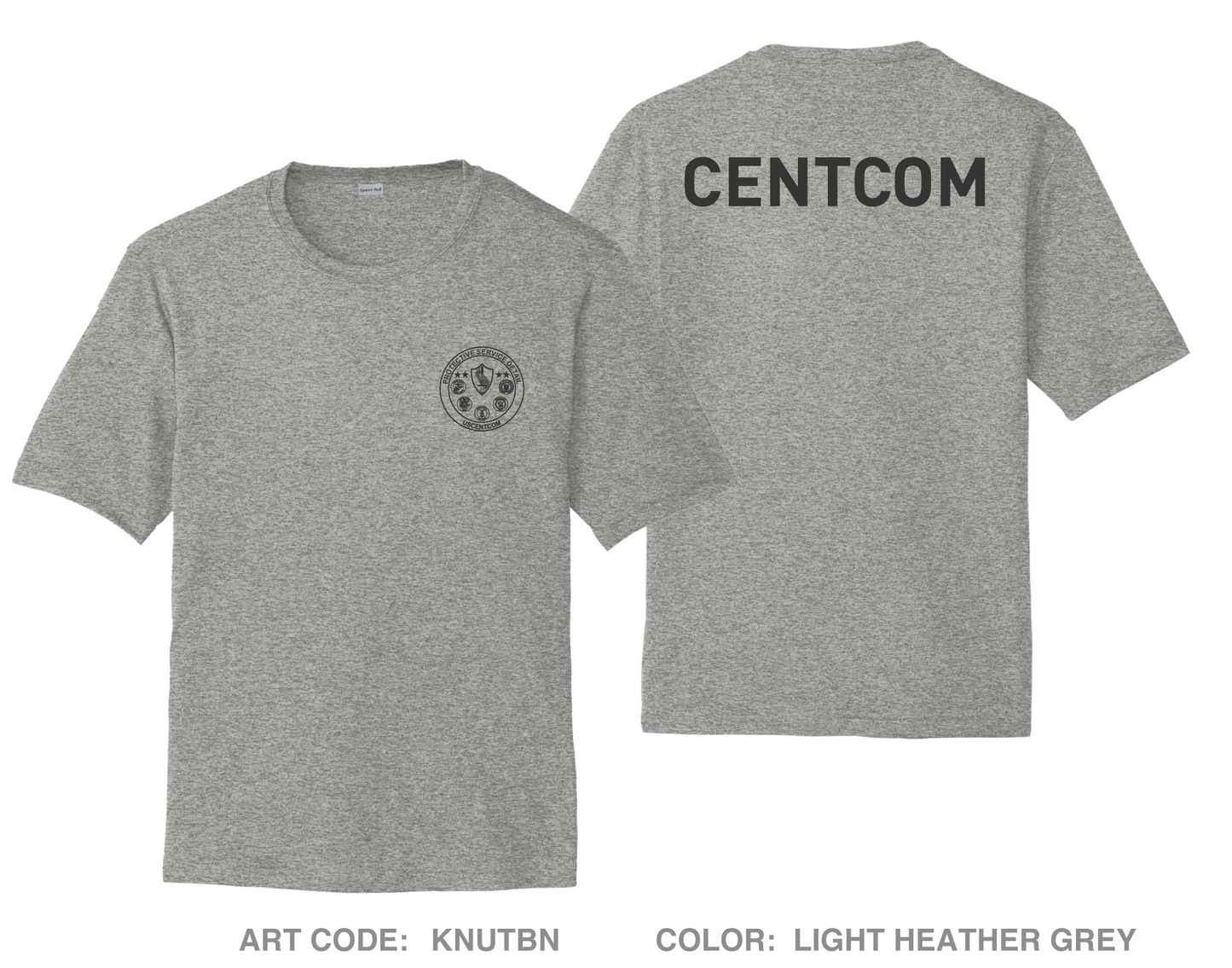 Centcom Protection unit Hi-Tech Performance Unisex SS Tee - KNUTBN
