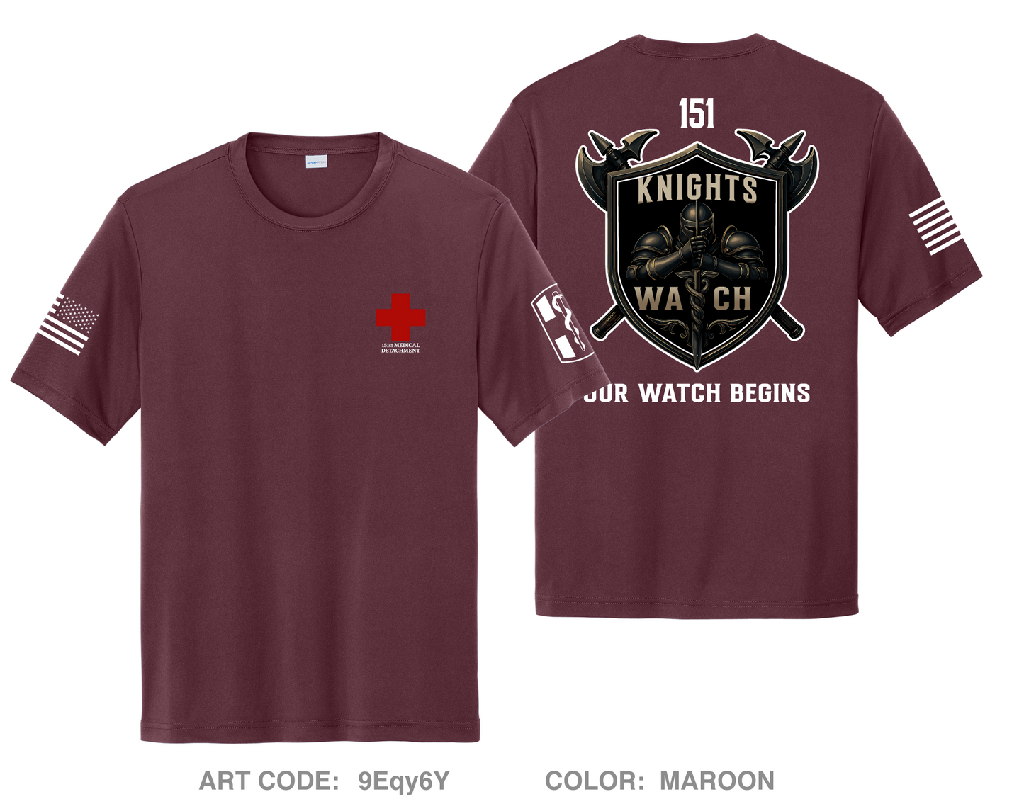 151st Medical Detachment Hi-Tech Performance Unisex SS Tee - 9Eqy6Y