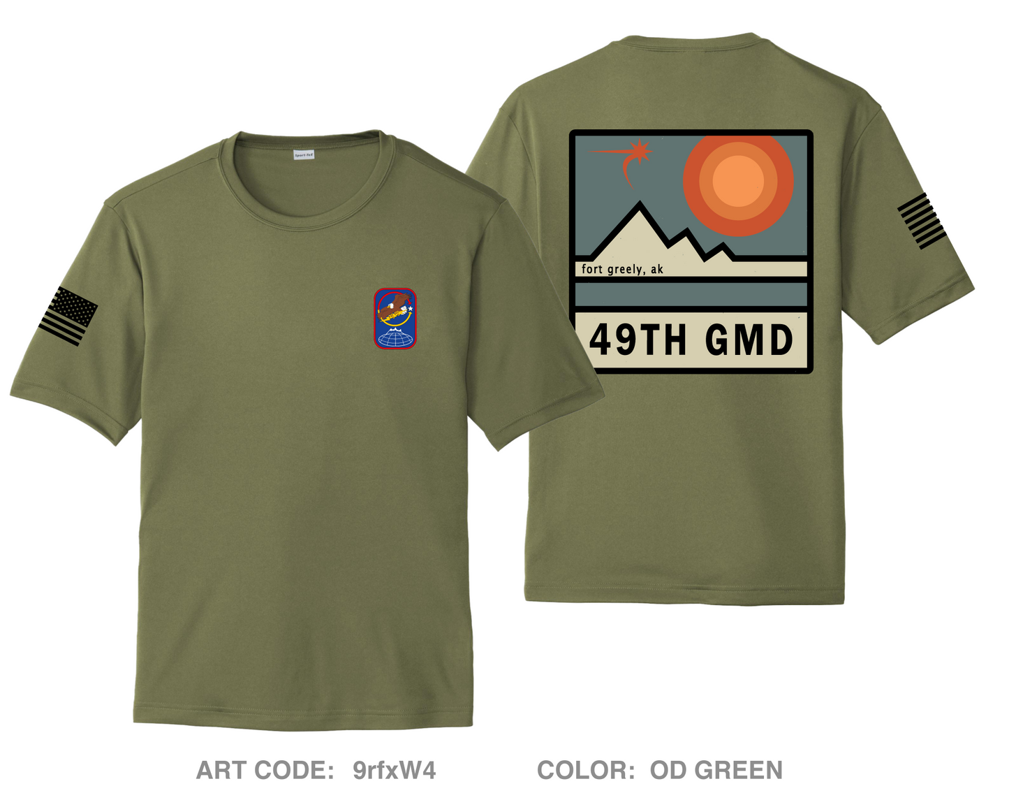 49th Missile Defense Battalion Store 1 Hi-Tech Performance Unisex SS Tee - 9rfxW4