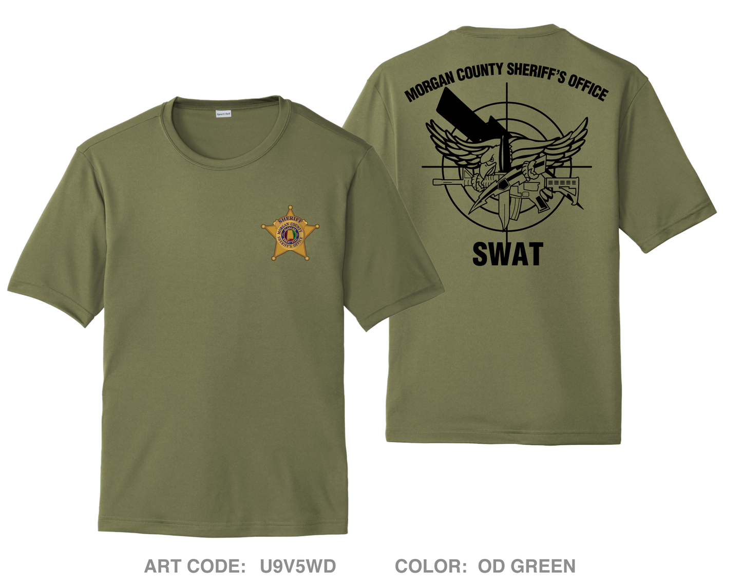 SWAT Hi-Tech Performance Unisex SS Tee - U9V5WD