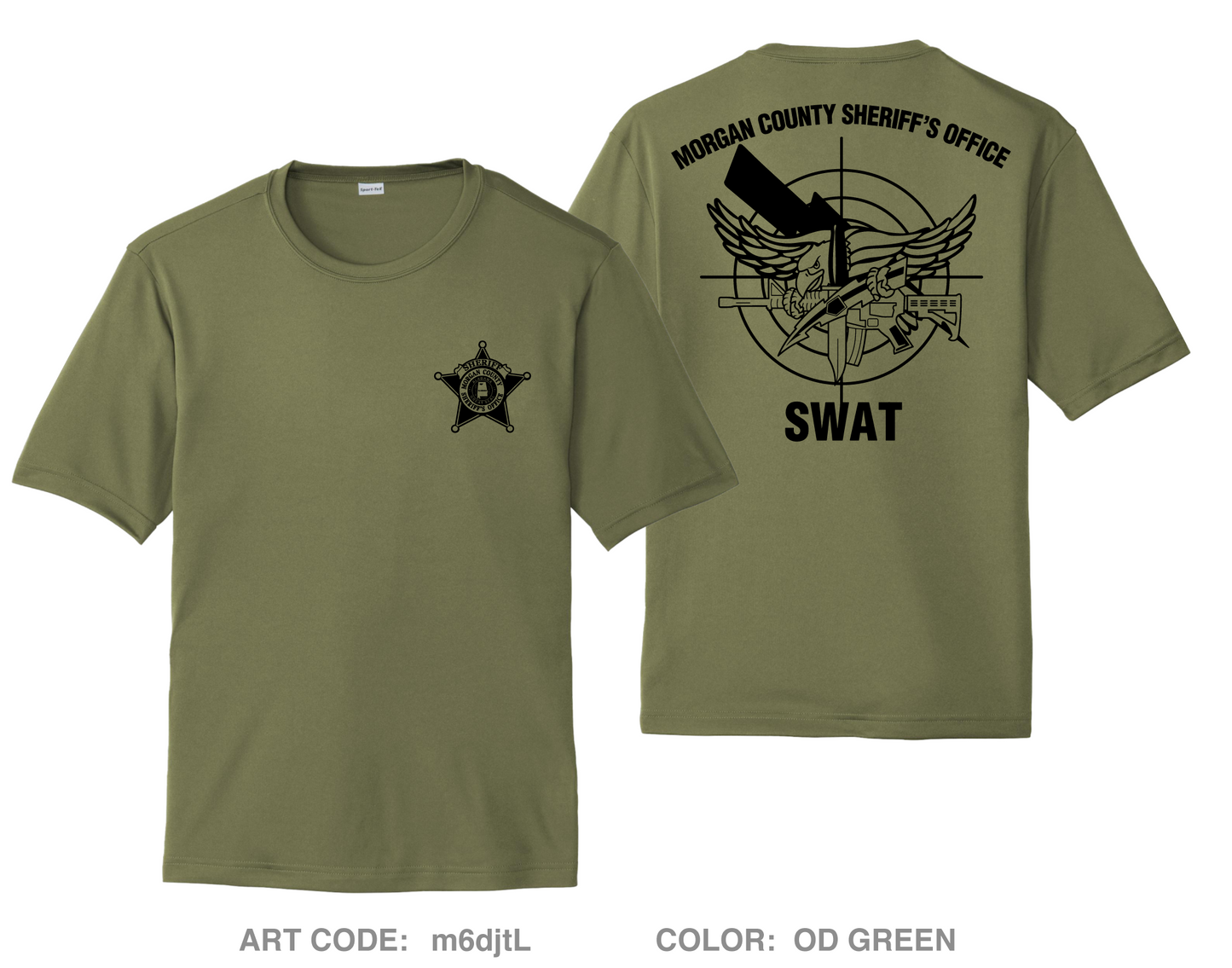 SWAT Hi-Tech Performance Unisex SS Tee - m6djtL