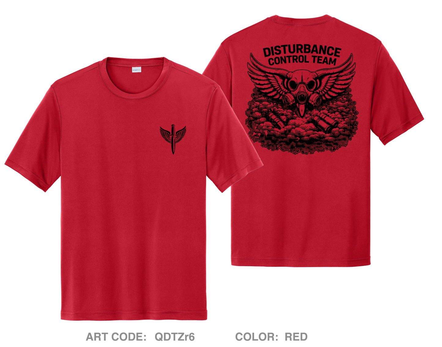 DCT EL PASO Hi-Tech Performance Unisex SS Tee - QDTZr6