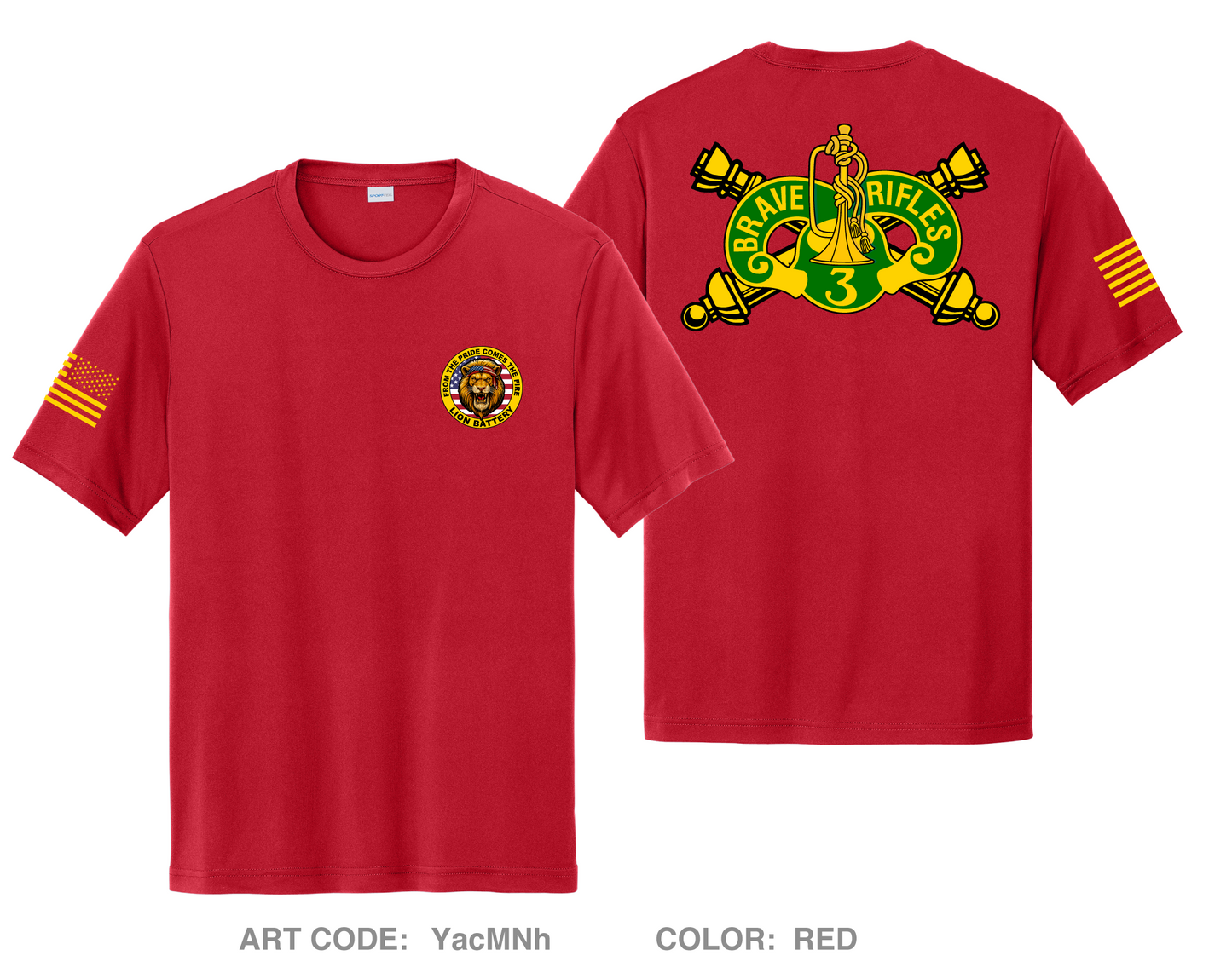 Lion Battery Hi-Tech Performance Unisex SS Tee - YacMNh