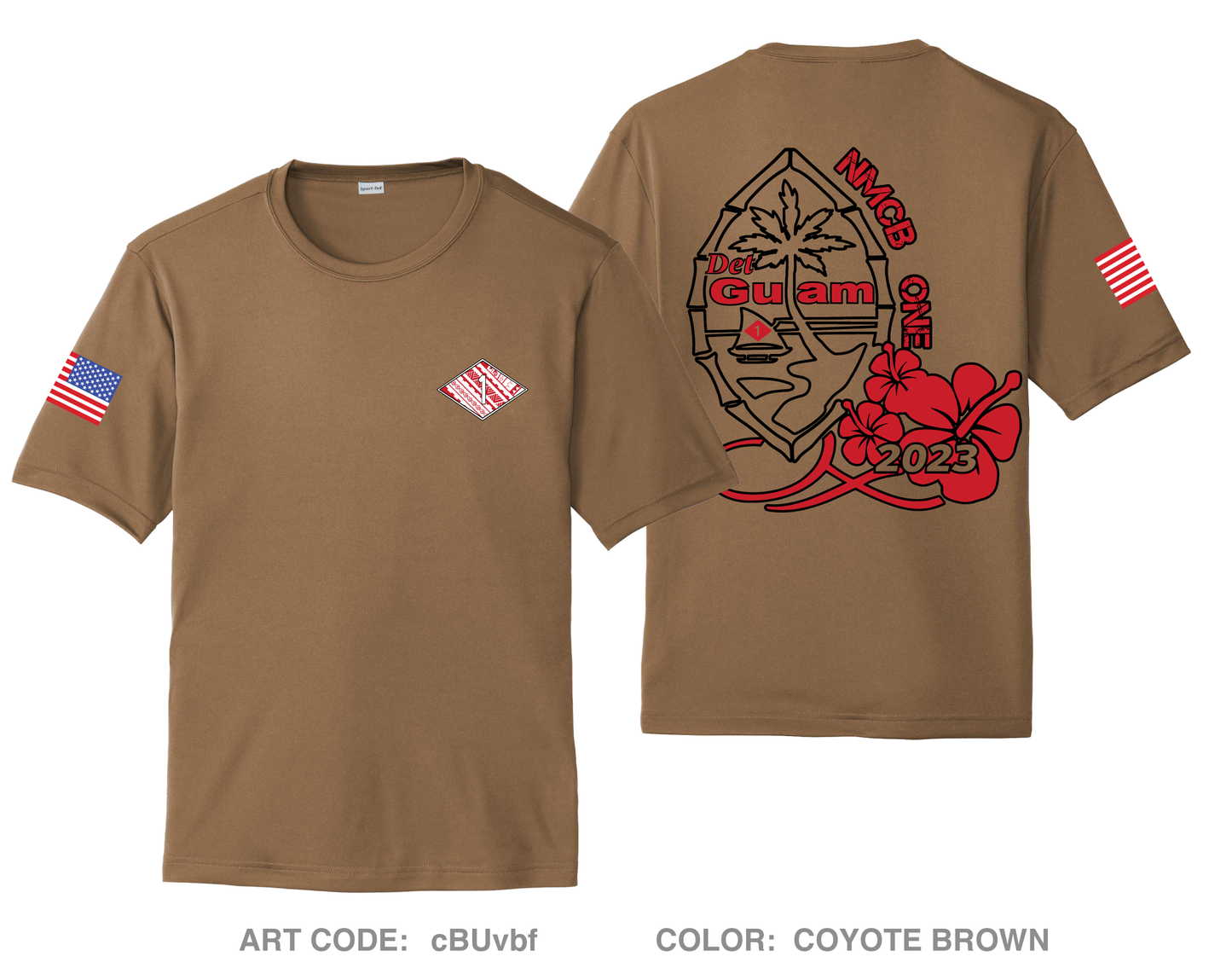 NMCB 1 Hi-Tech Performance Unisex SS Tee - cBUvbf