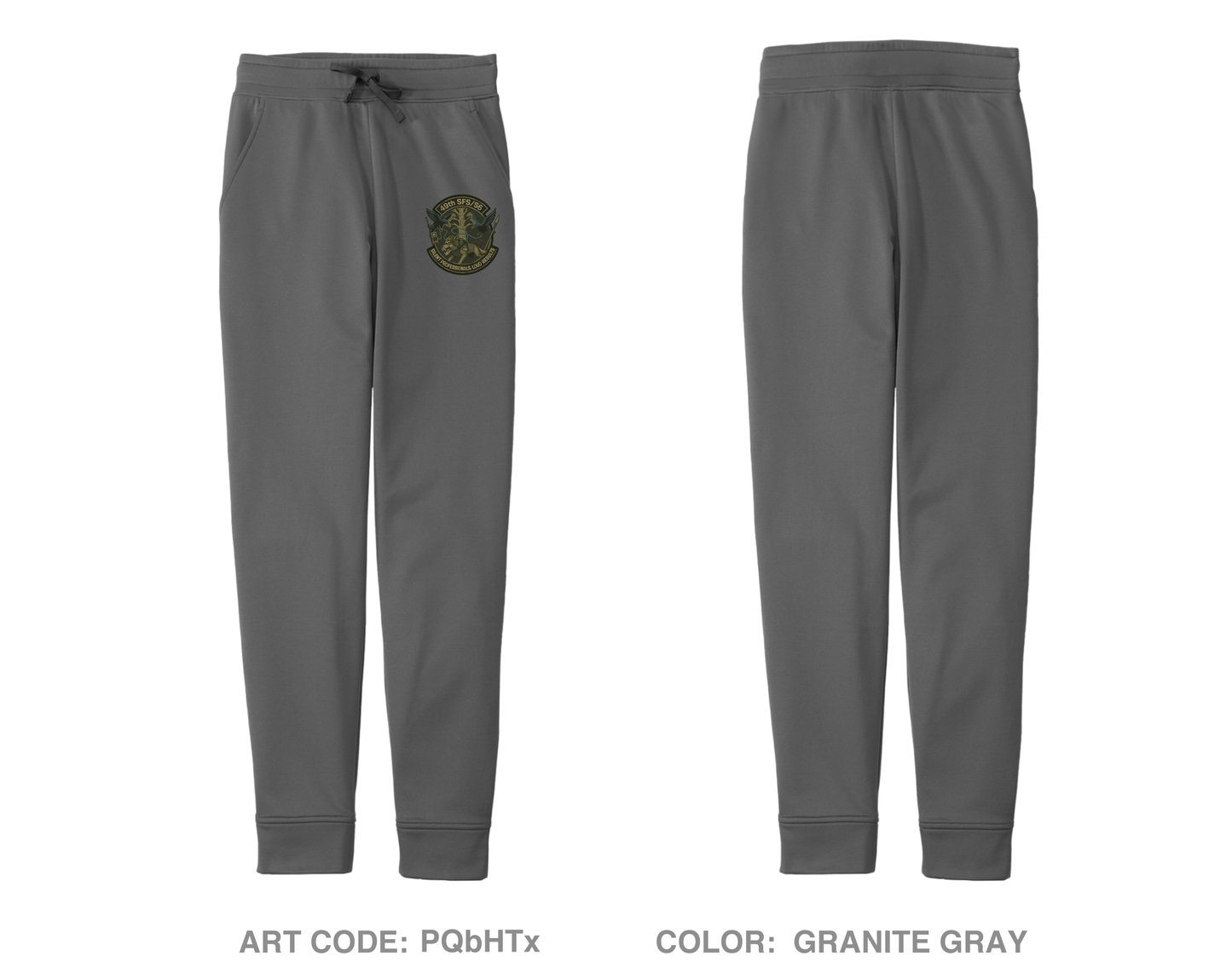 49th SFS Hi-Tech Performance Unisex Joggers - PQbHTx
