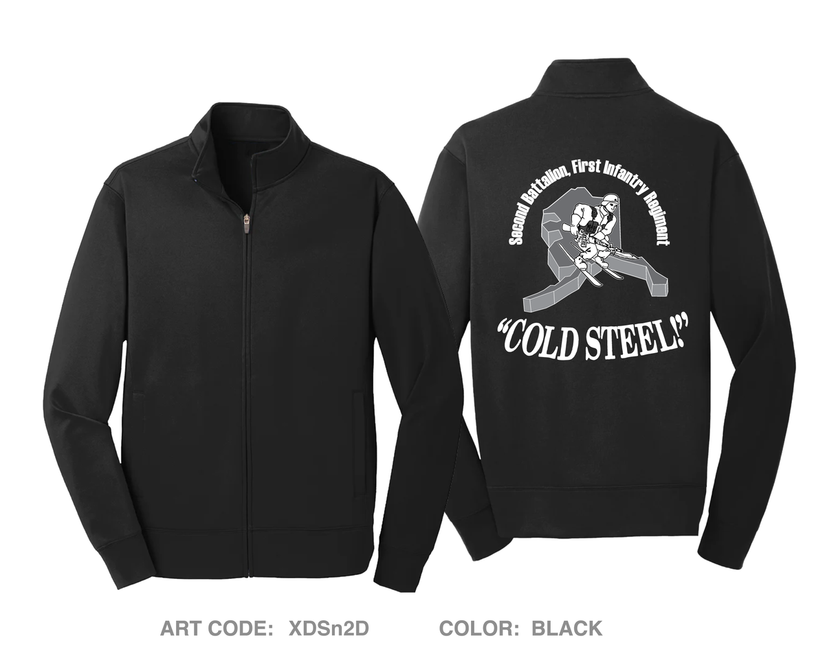 Bravo company 2|1 Infantry Hi-Tech Performance Full-Zip Fleece Jacket - XDSn2D