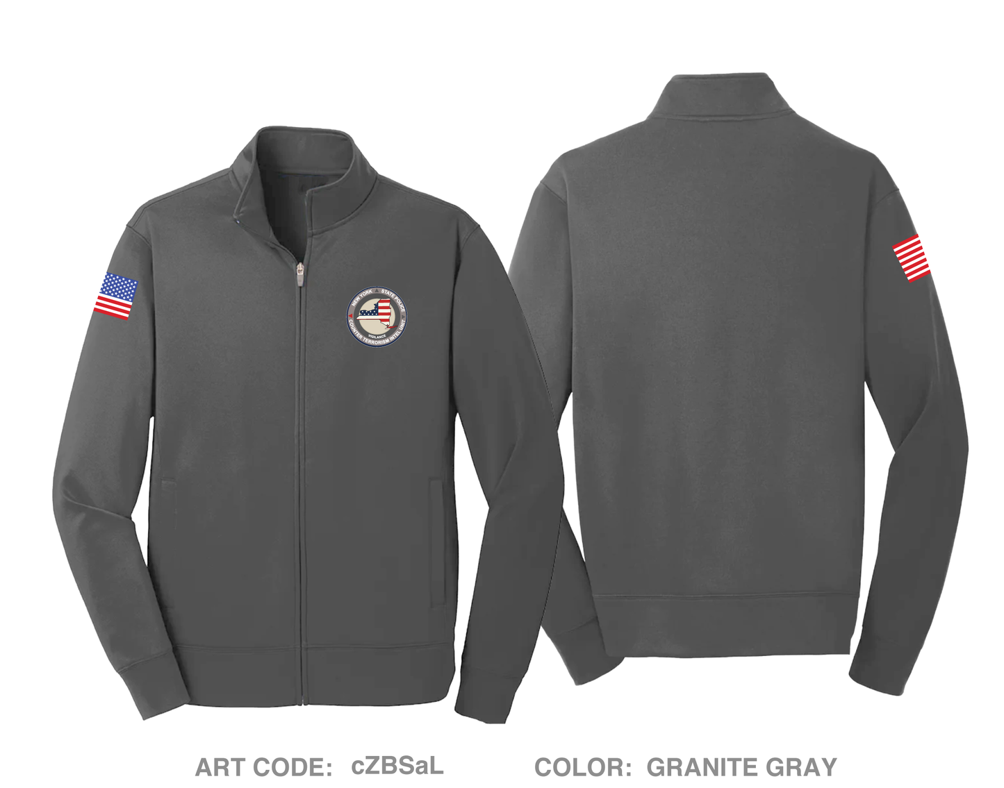 CTIU Hi-Tech Performance Full-Zip Fleece Jacket - cZBSaL