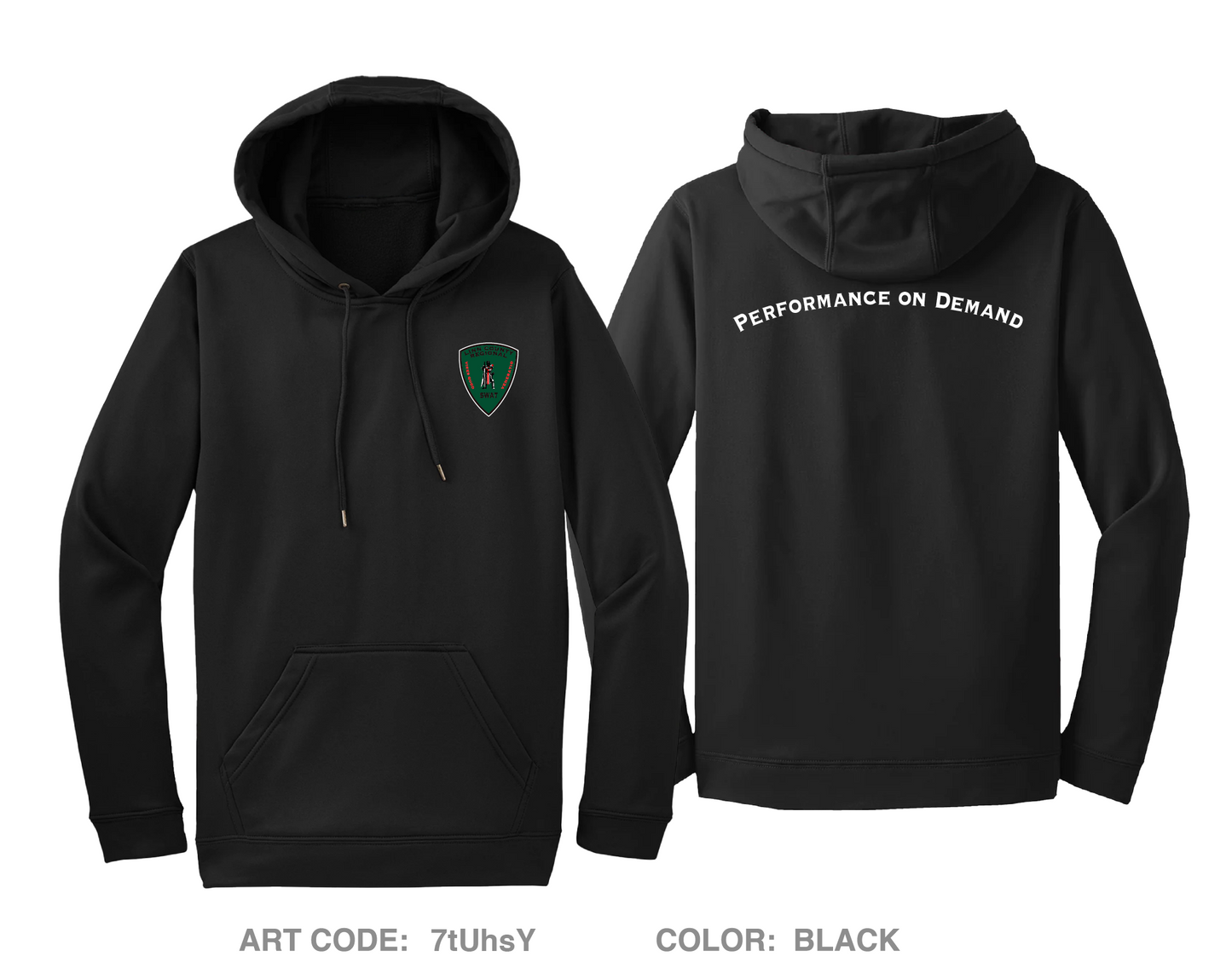 Linn County Regional SWAT Hi-Tech Performance Hoodie - 7tUhsY