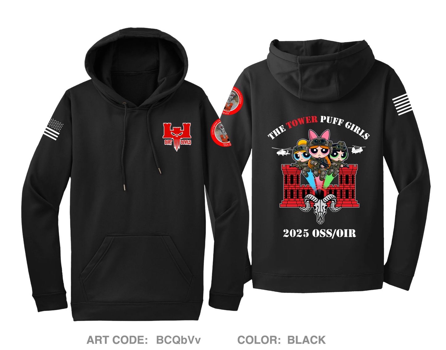 2nd Platoon 277th ECC Hi-Tech Performance Hoodie - BCQbVv