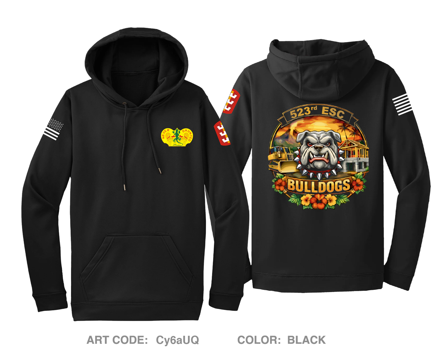 523rd ESC Store 1 Hi-Tech Performance Hoodie - Cy6aUQ