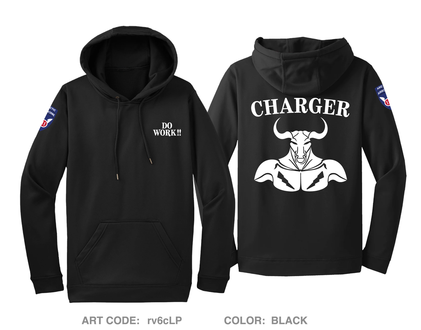 Charger Company 1-5 IN Fundraising Collection Hi-Tech Performance Hoodie - rv6cLP