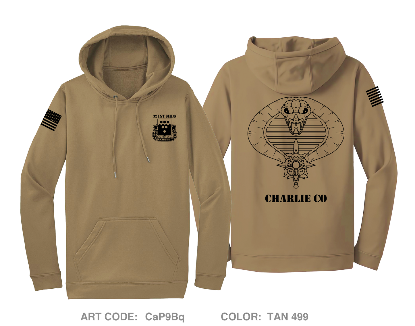 321st MIBN Hi-Tech Performance Hoodie - CaP9Bq
