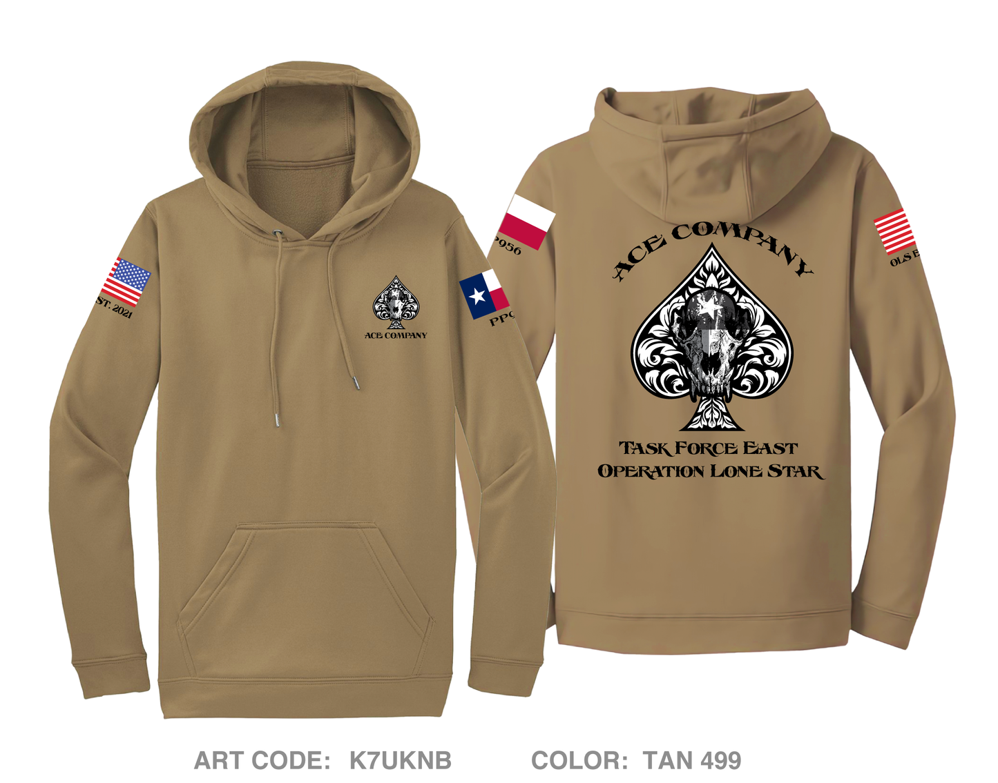 Ace Company Hi-Tech Performance Hoodie - K7UKNB