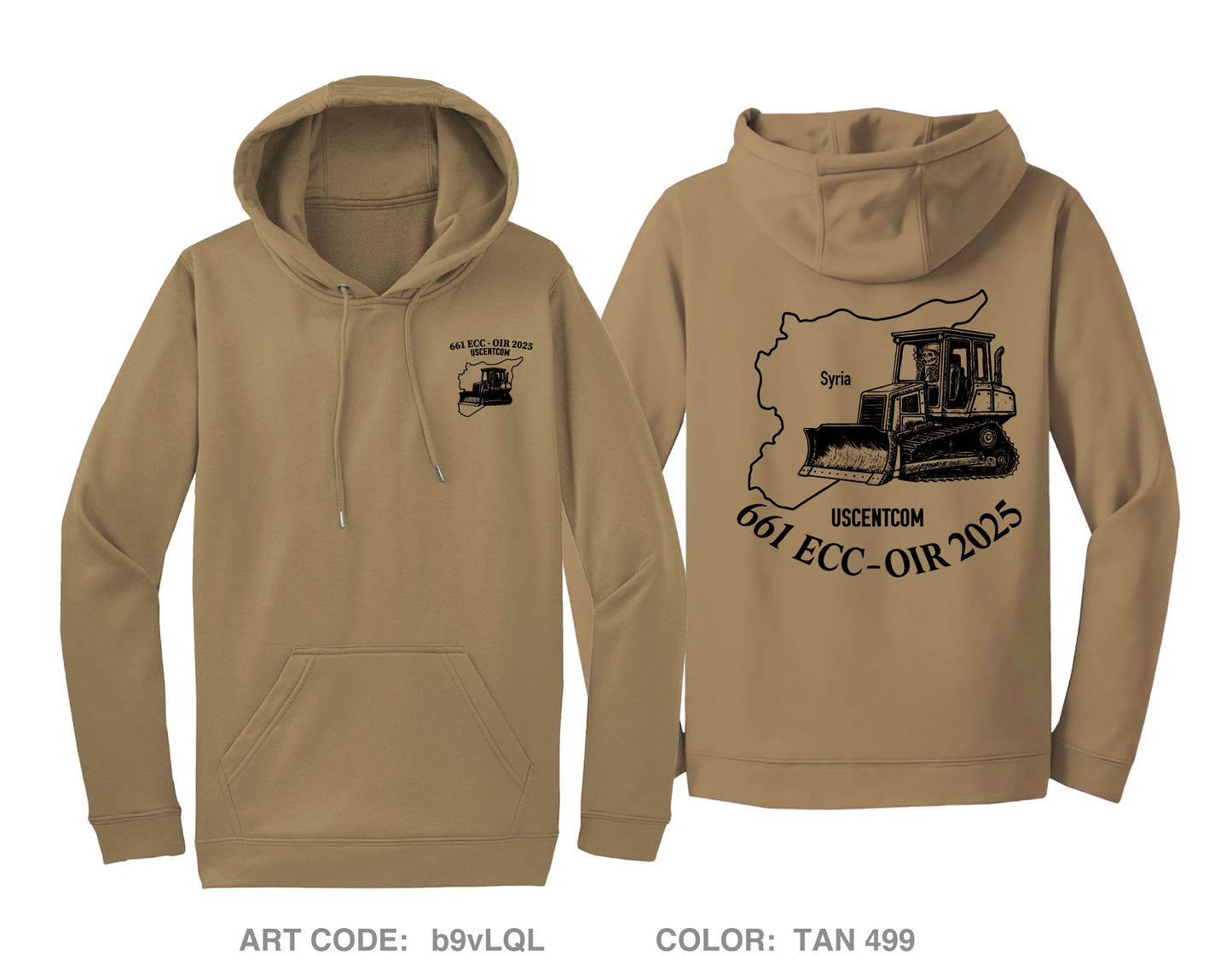 661st ECC Hi-Tech Performance Hoodie - b9vLQL