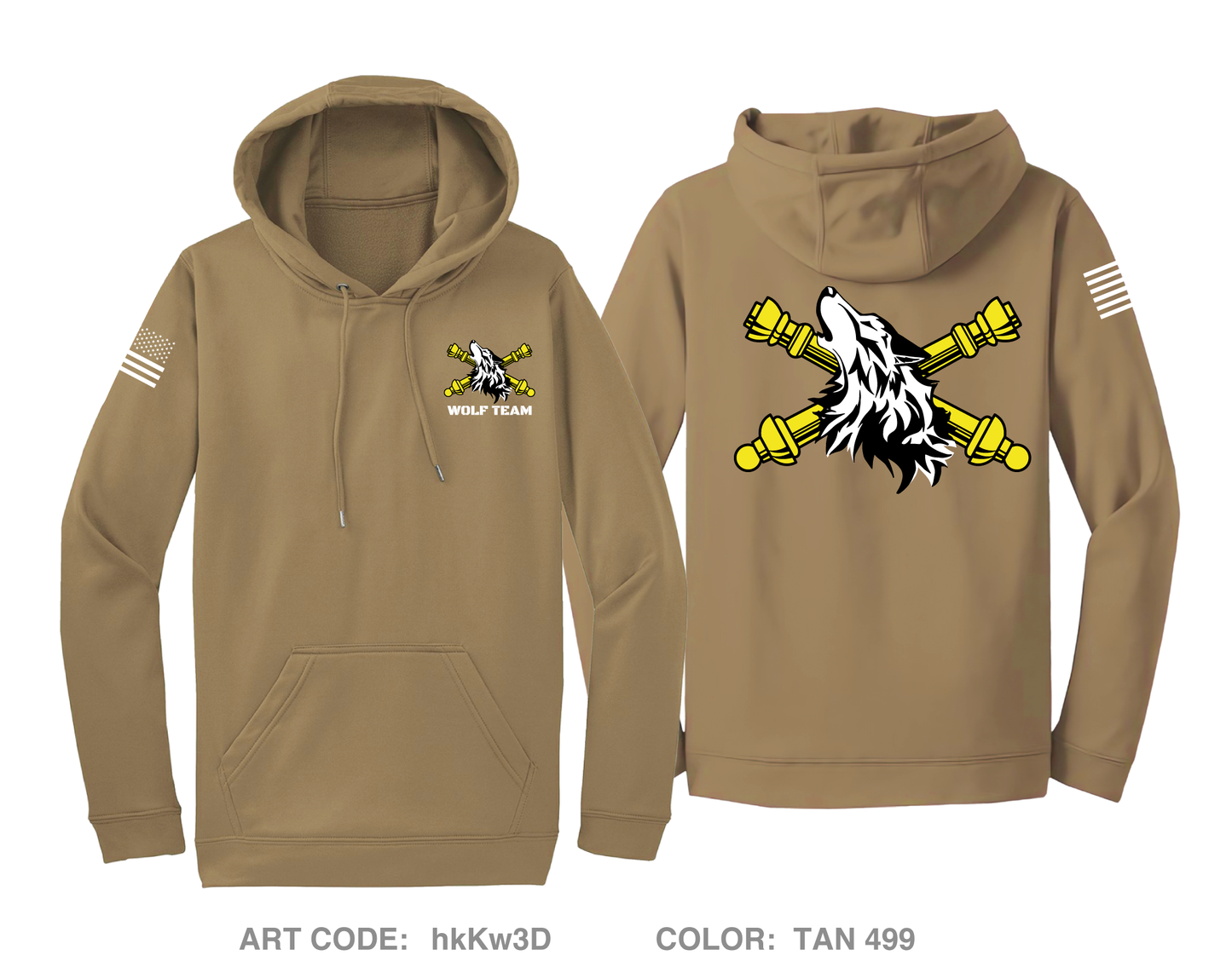 Wolf Team, OPS GRP, NTC Store 1 Hi-Tech Performance Hoodie - hkKw3D