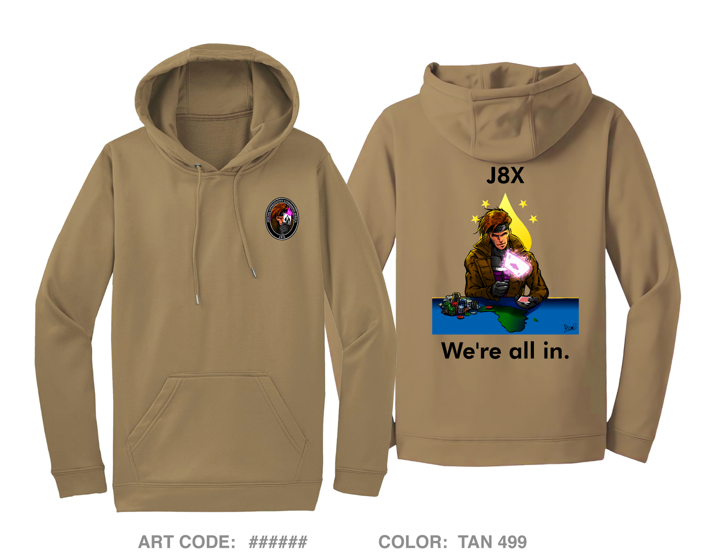 SOCAF J8X Hi-Tech Performance Hoodie - q3vhYZ