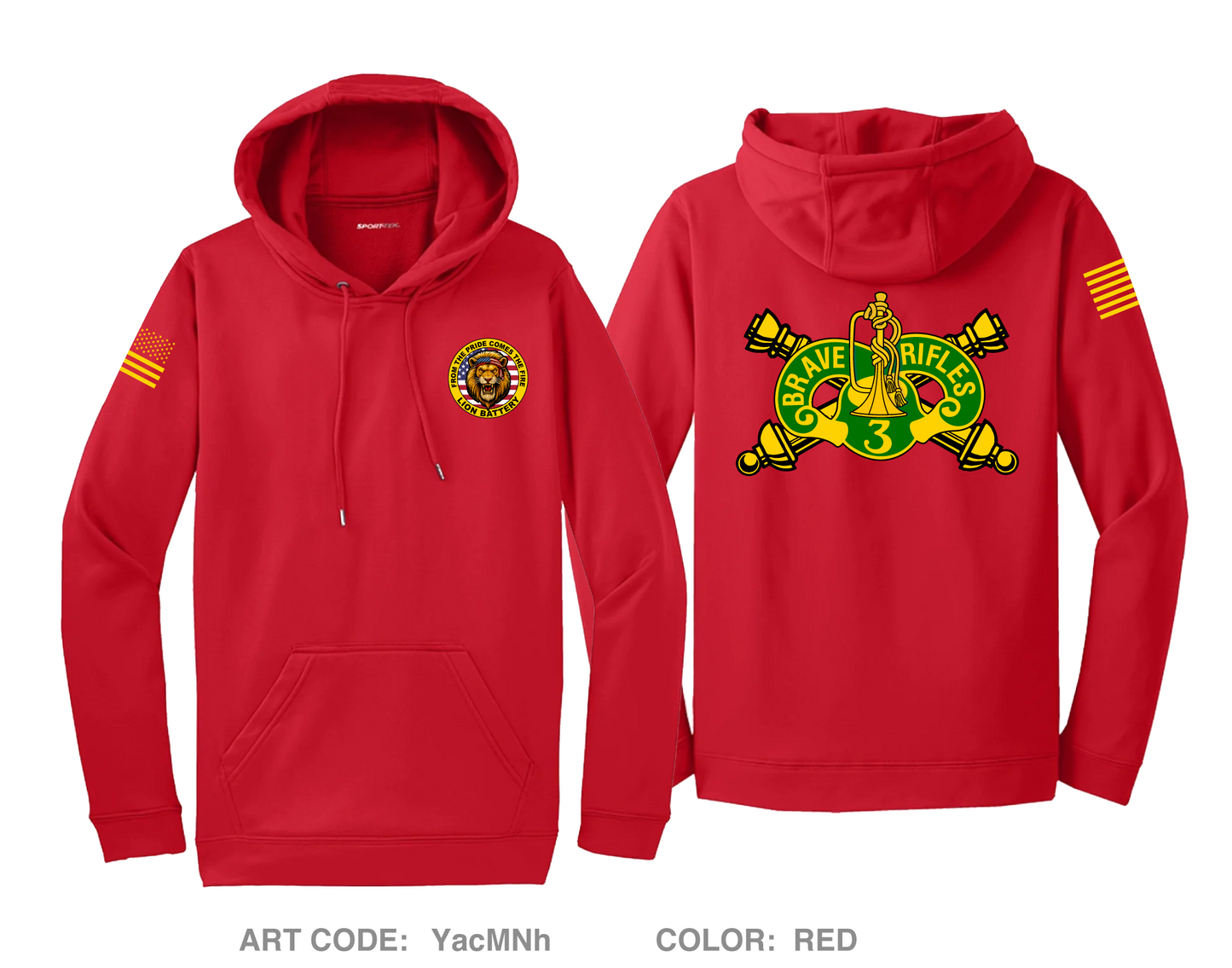 Lion Battery Hi-Tech Performance Hoodie - YacMNh