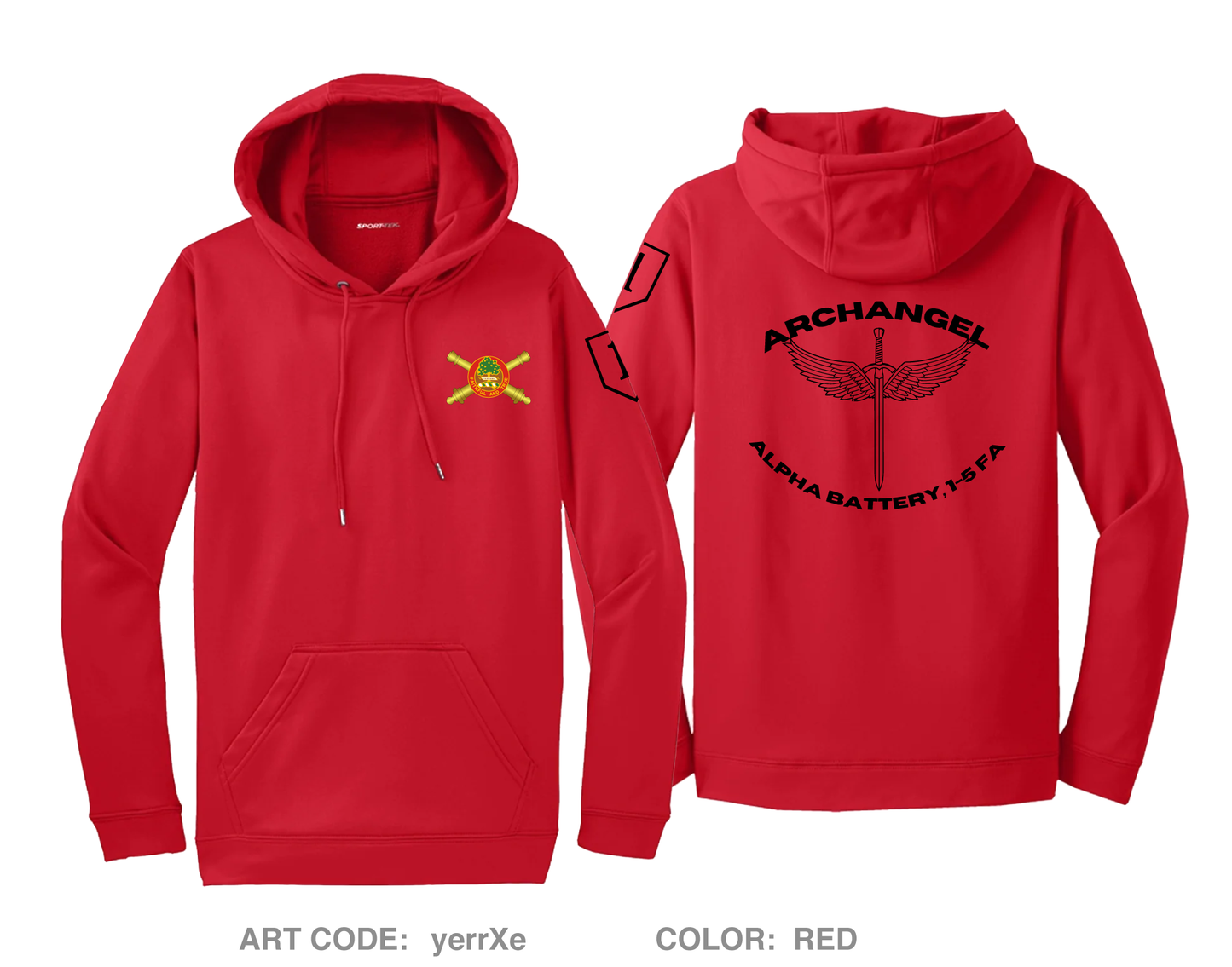 Alpha Battery Hi-Tech Performance Hoodie - yerrXe