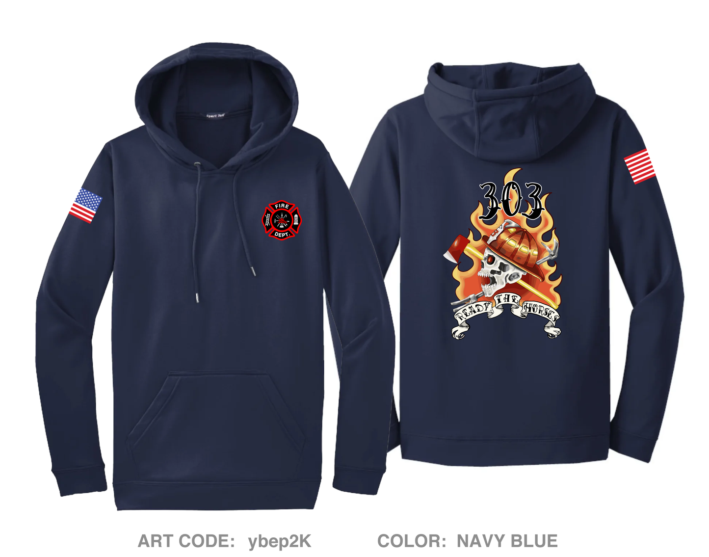 Revere Fire Department Hi-Tech Performance Hoodie - ybep2K