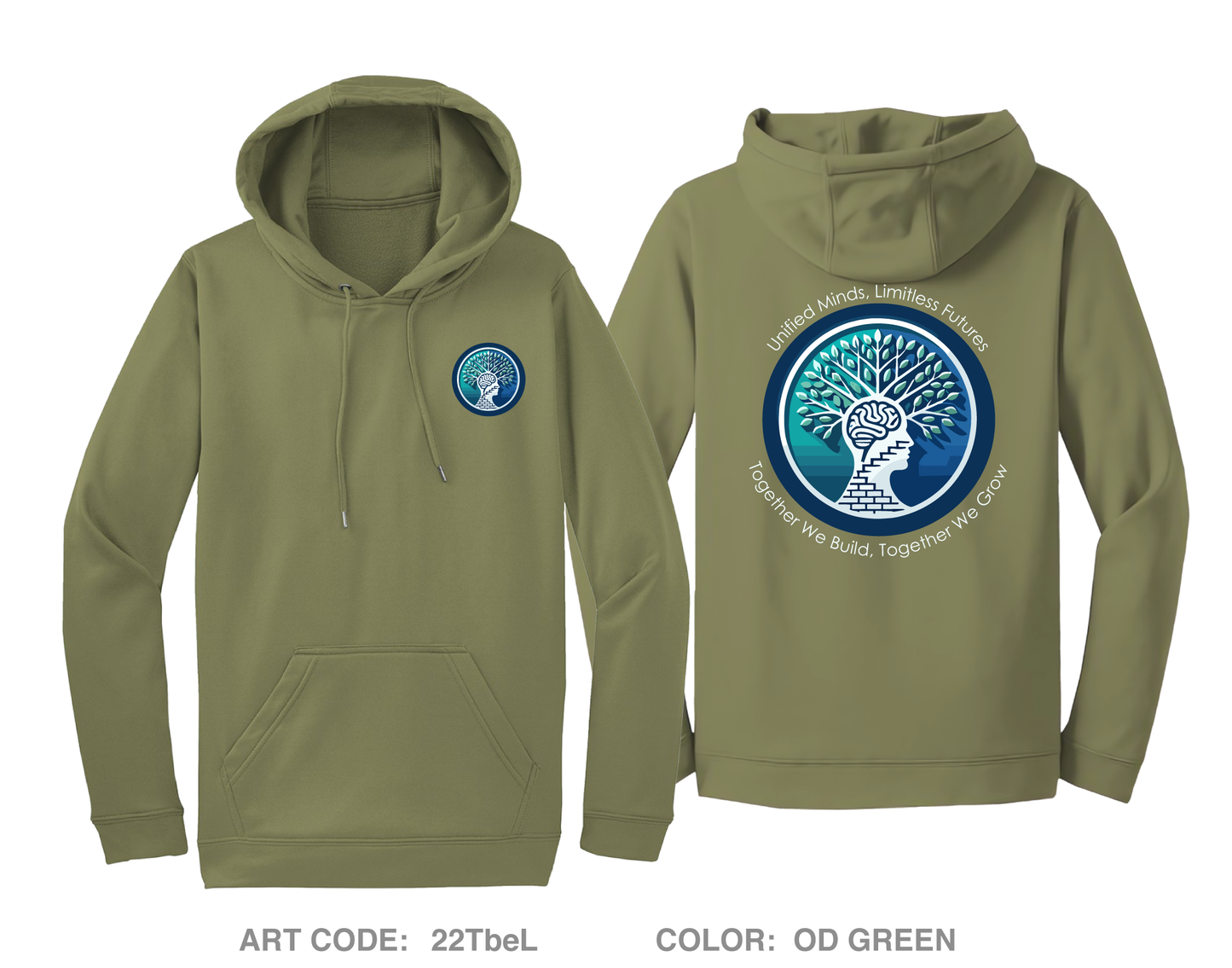 2025 Equal Opportunity Worldwide Hi-Tech Performance Hoodie - 22TbeL
