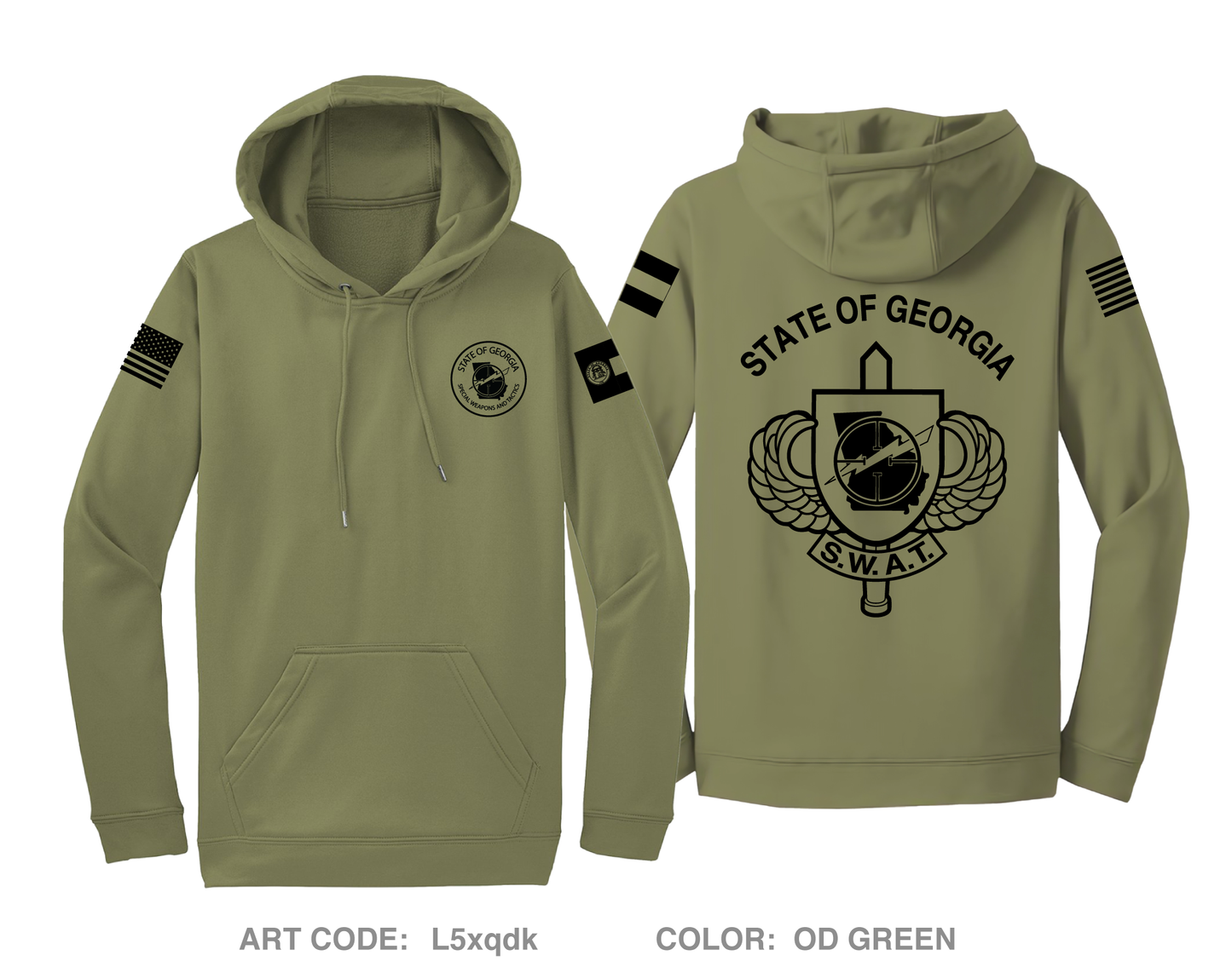 S.O.G SWAT Hi-Tech Performance Hoodie - L5xqdk