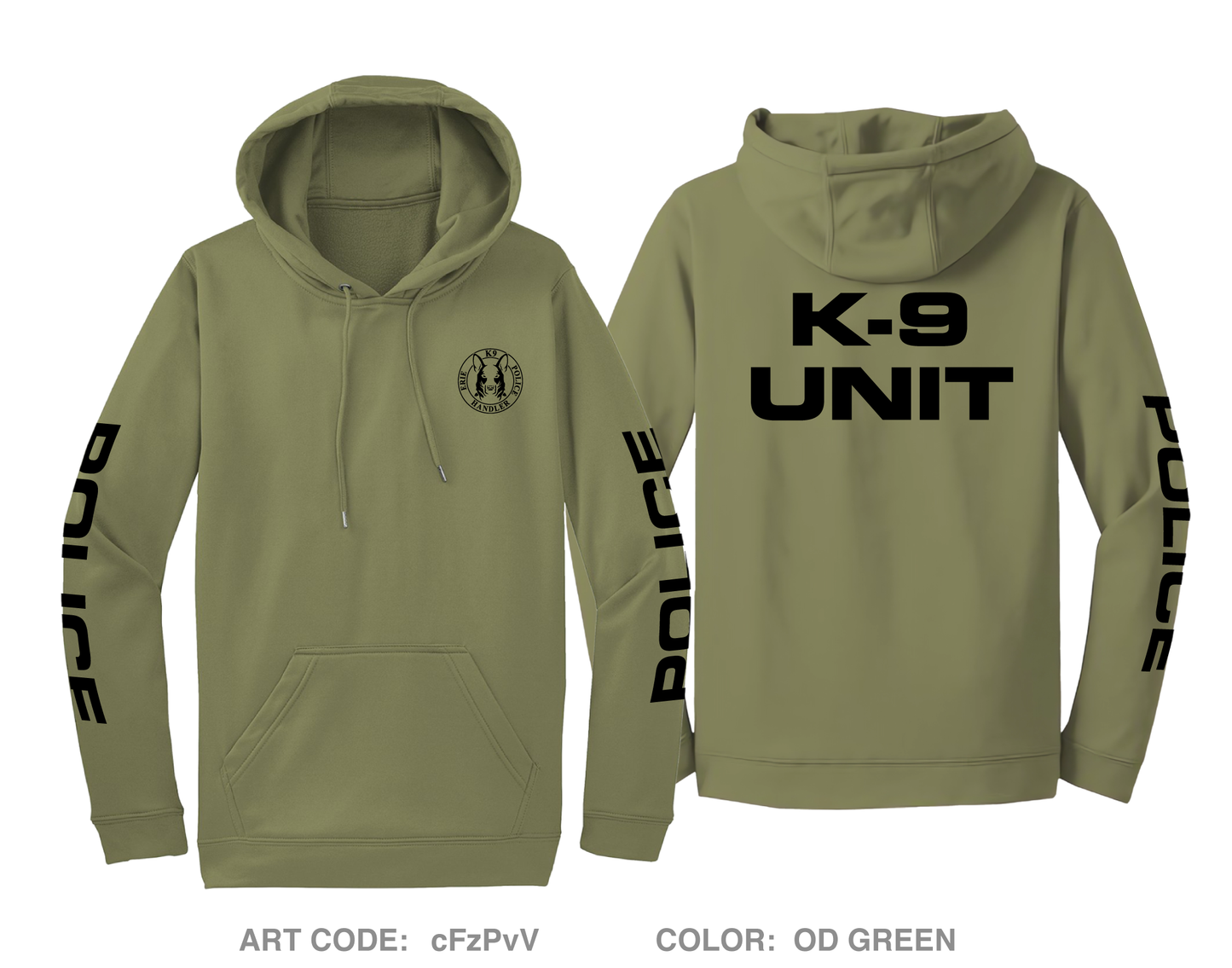 EPD K9 Hi-Tech Performance Hoodie - cFzPvV