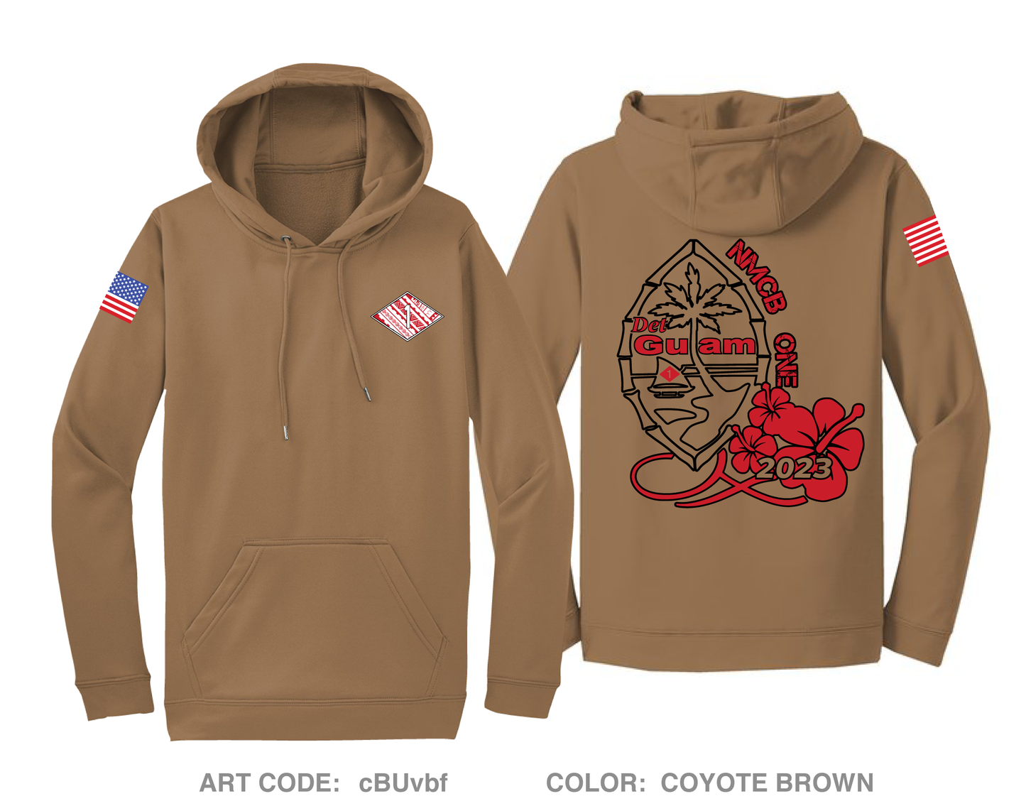 NMCB 1 Hi-Tech Performance Hoodie - cBUvbf