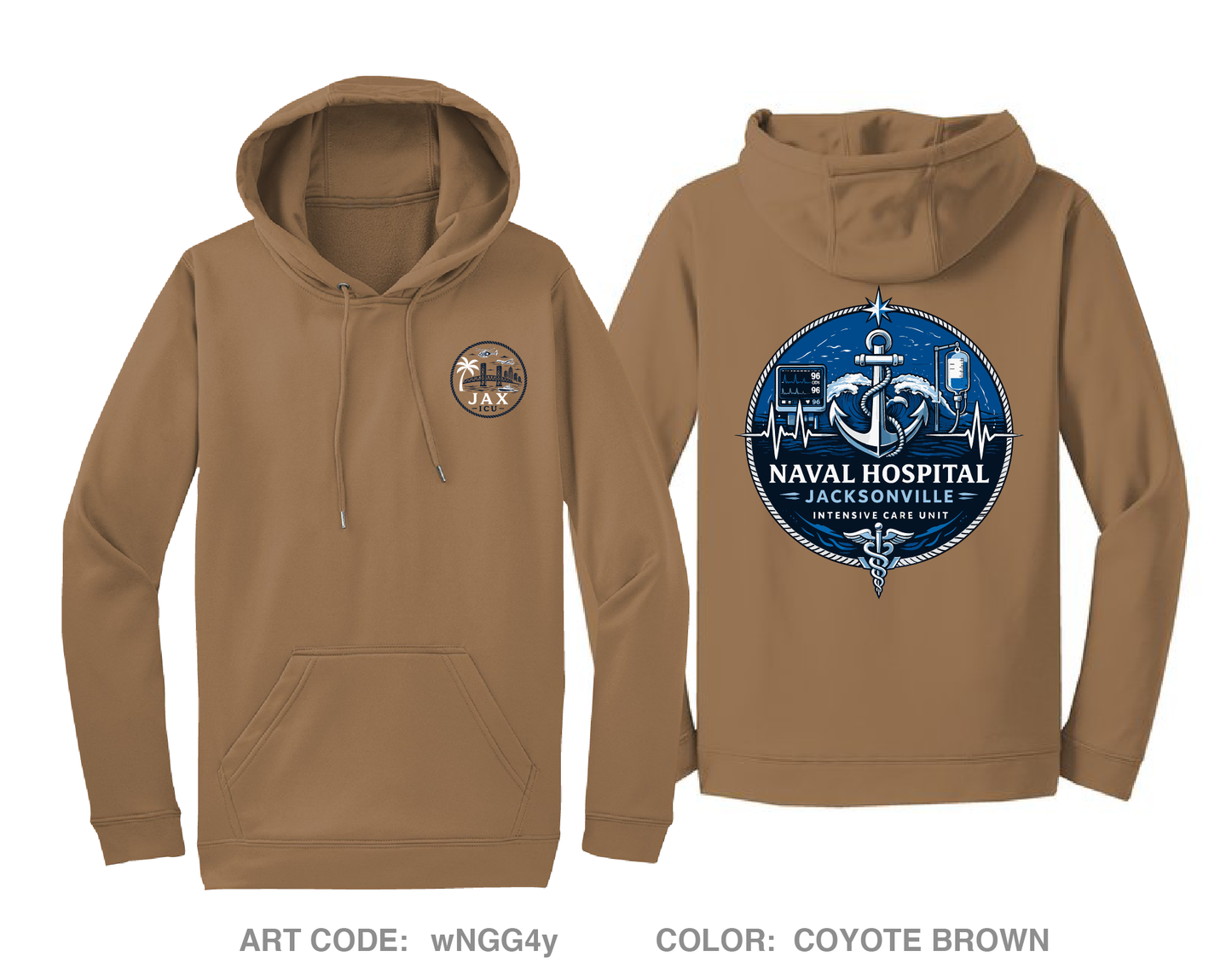 NAS JAX ICU Hi-Tech Performance Hoodie - wNGG4y