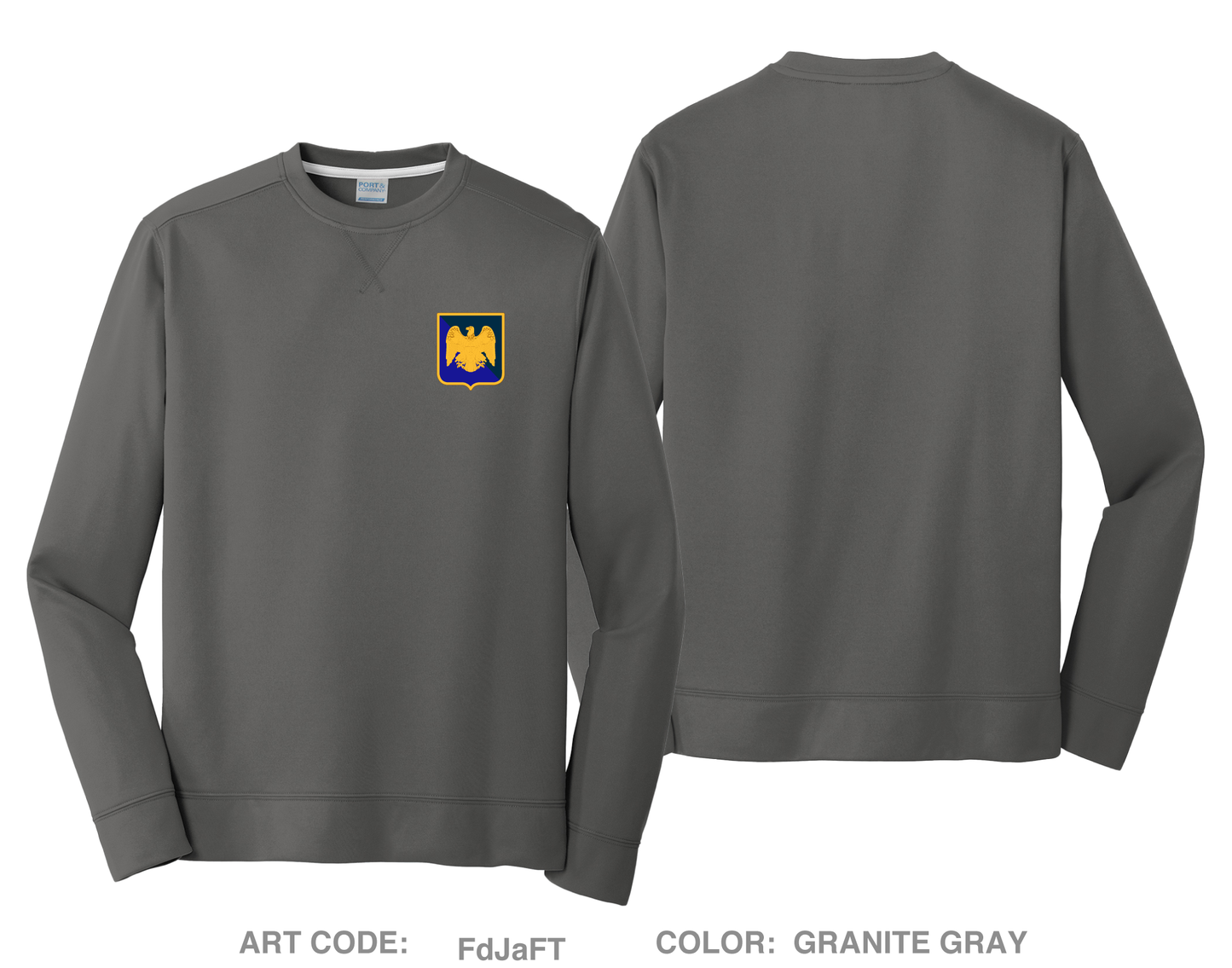 CNBG HI-Tech Performance Crewneck Sweatshirt - FdJaFT