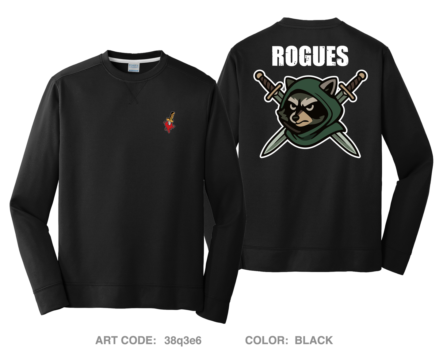FNSTB HI-Tech Performance Crewneck Sweatshirt - 38q3e6