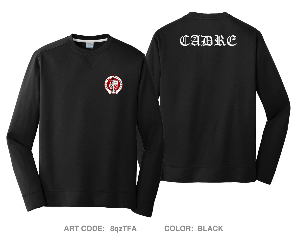 Seattle University Army ROTC Core Men's Crewneck Performance Sweatshirt - 2n4Ftz