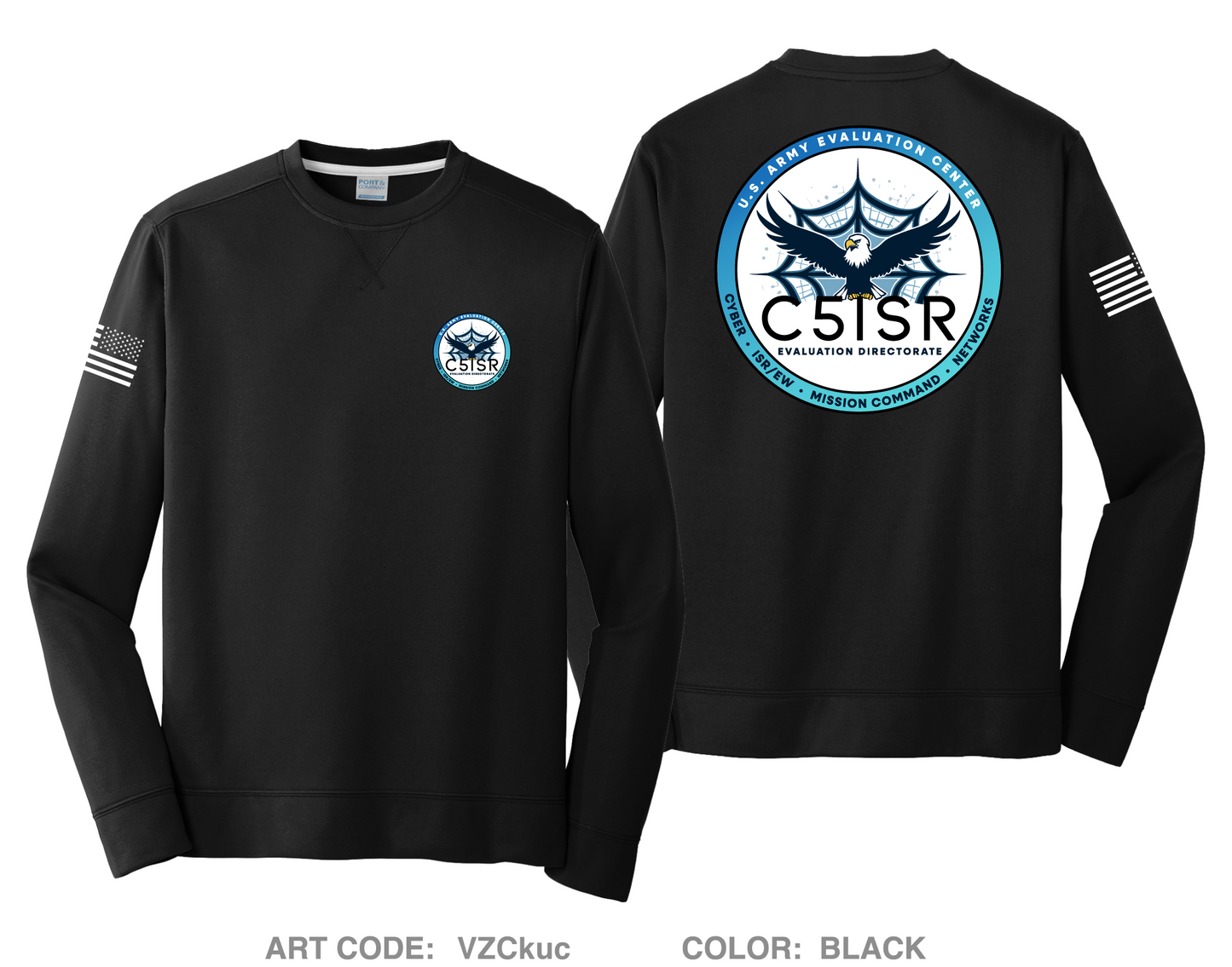 C5ISRED HI-Tech Performance Crewneck Sweatshirt - VZCkuc