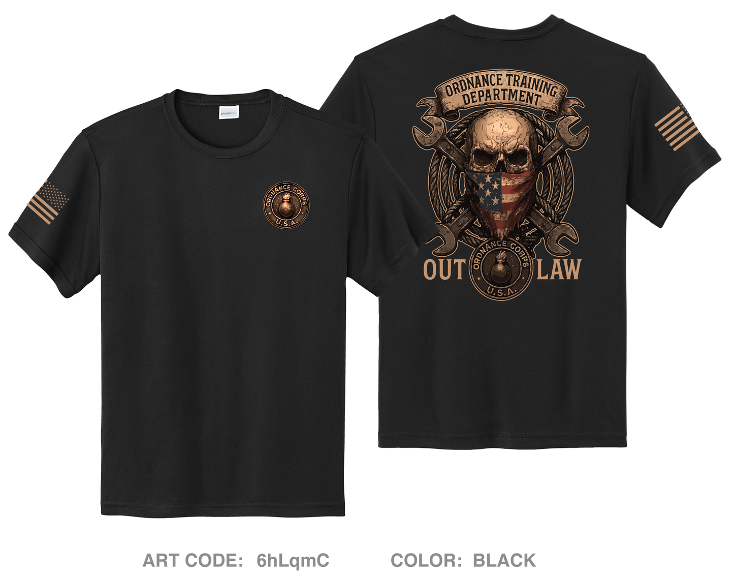 Ordnance Training Division Hi-Tech Performance Unisex Youth SS Tee - 6hLqmC_Y