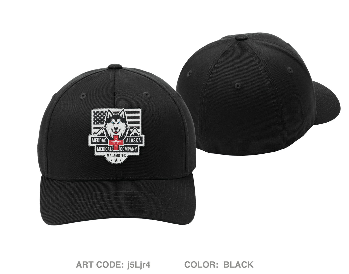 MEDDAC-ALASKA Embroidered Flexfit Cap - j5Ljr4